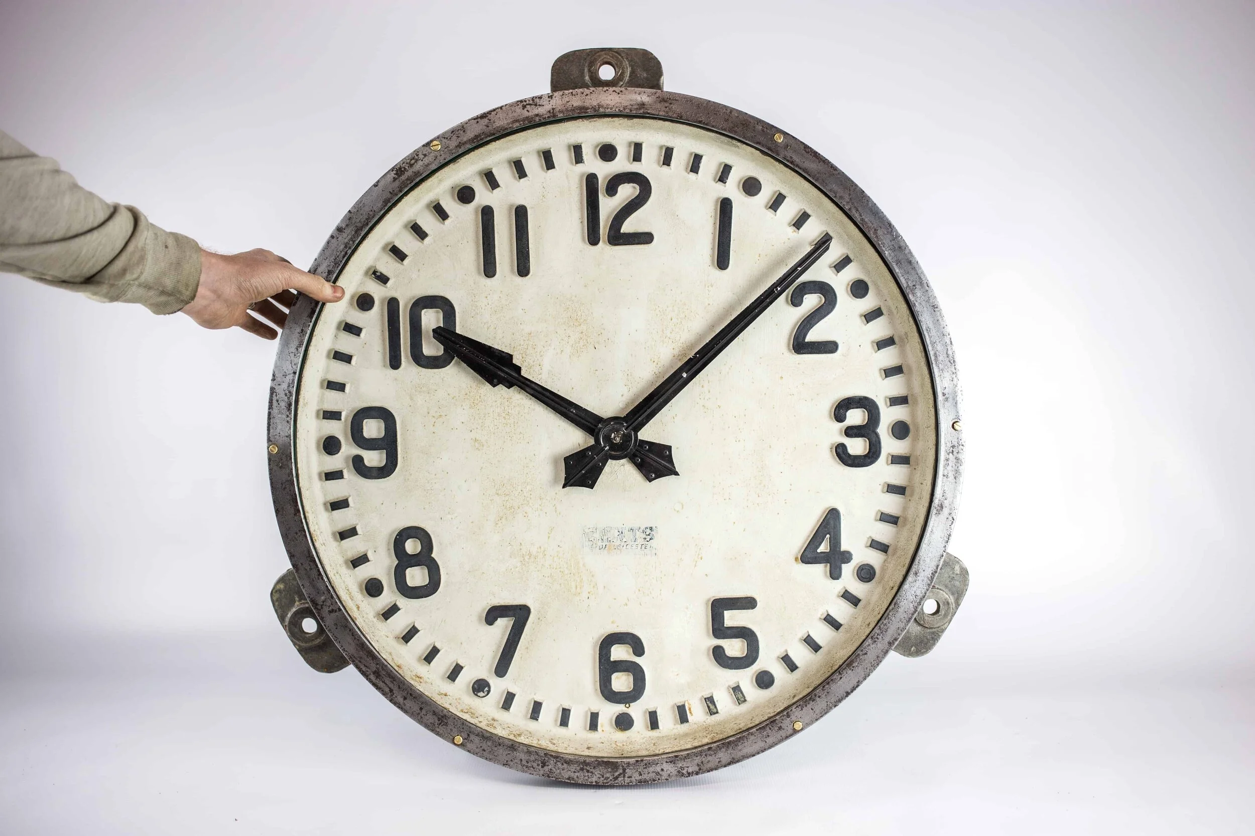 Gents of Leicester - Industrial Railway and Factory Clocks — Antiques ...