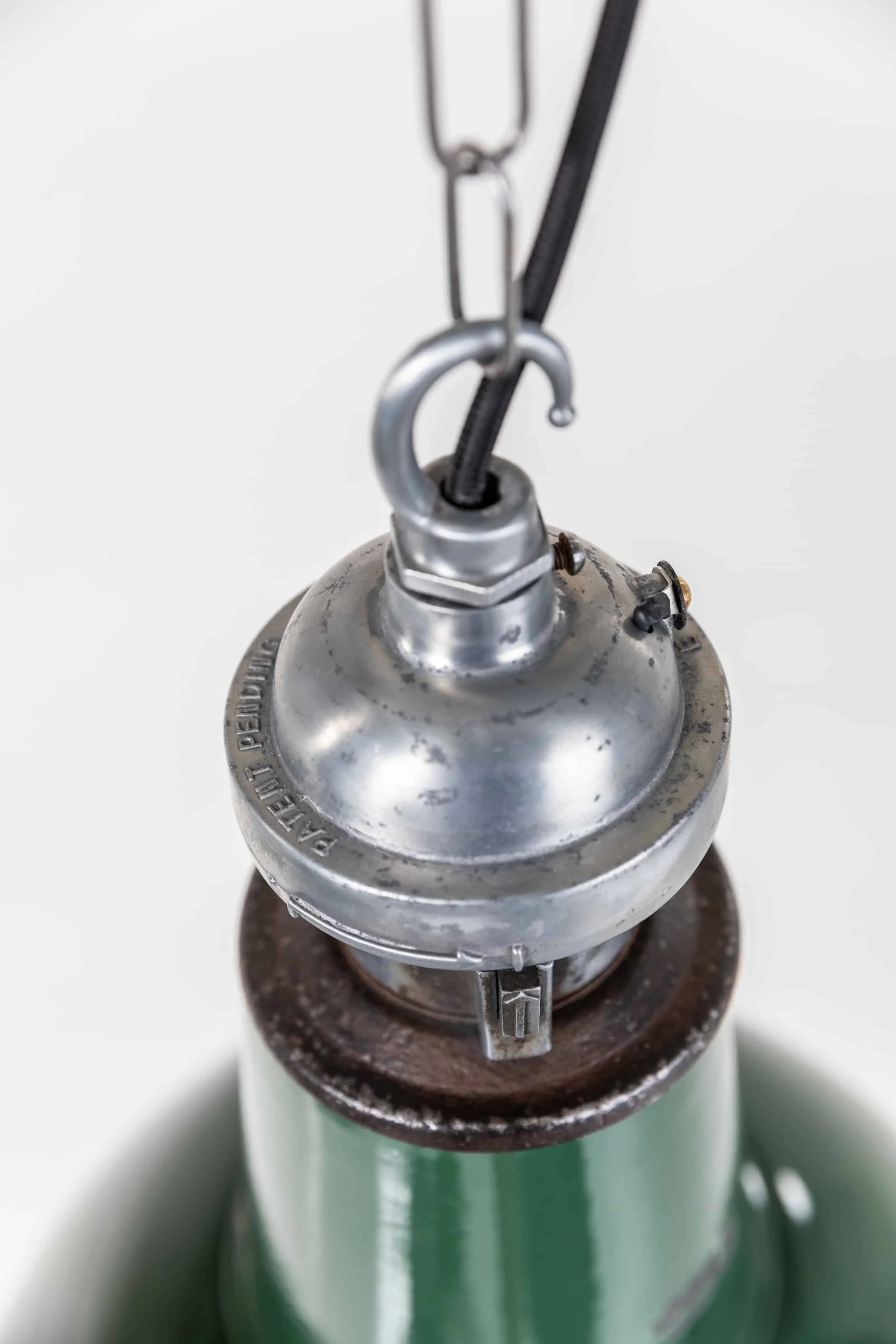 Vintage Industrial Large Green Enamel Lamps (6).jpg