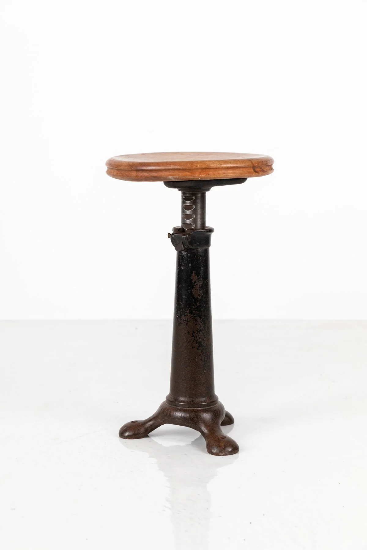 Early Industrial Singer Factory Stool — Antiques Workshop | Exceptional ...