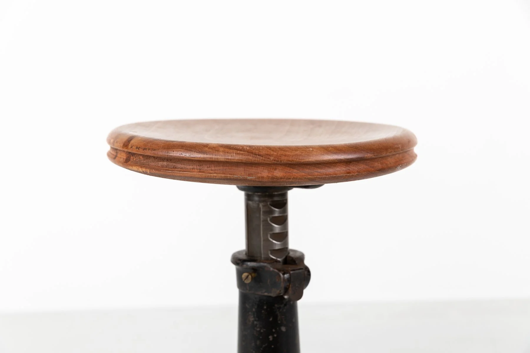 Early Industrial Singer Factory Stool — Antiques Workshop | Exceptional ...