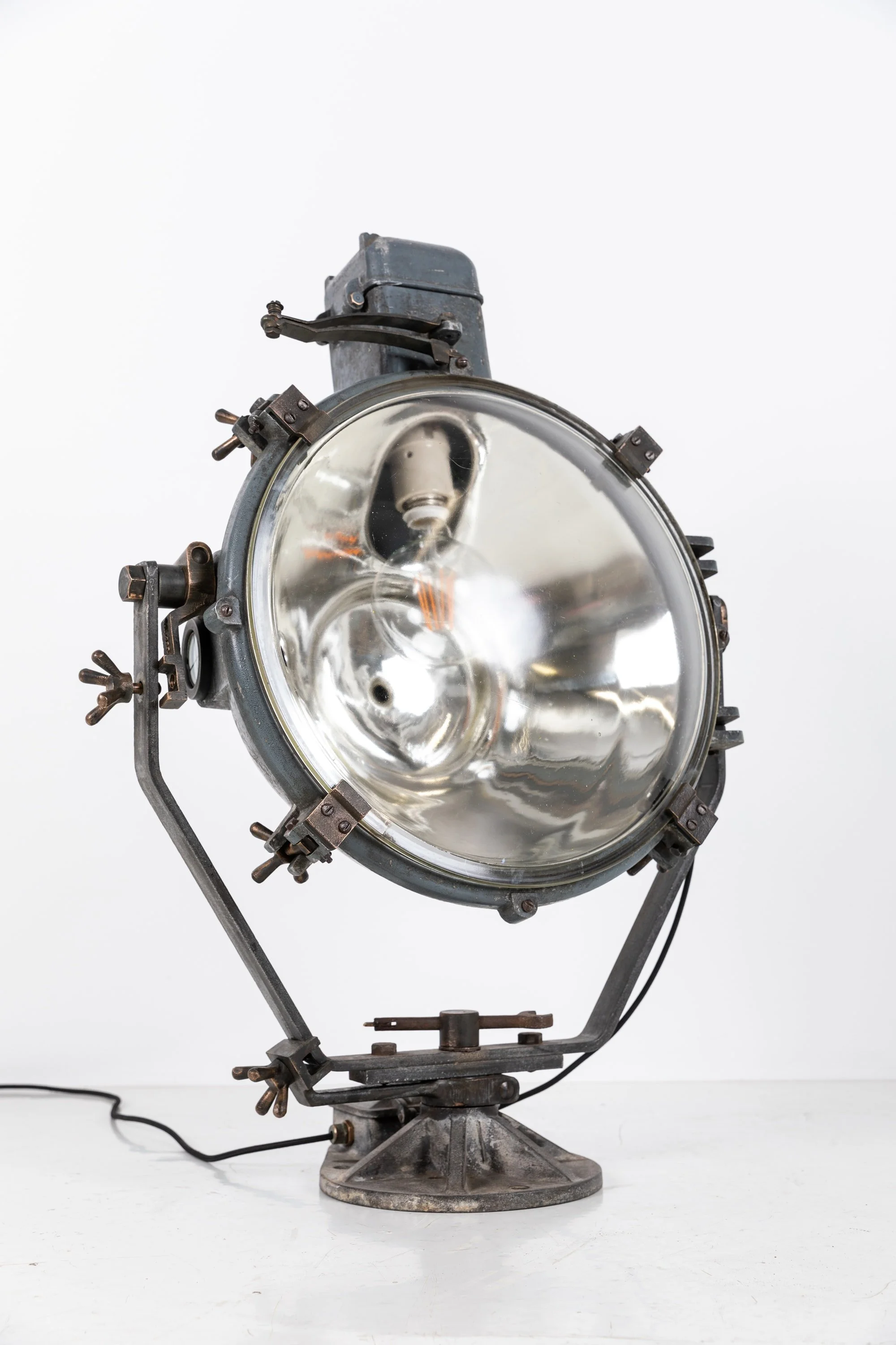 24 Inch Searchlight Large GEC Naval Searchlight — Antiques Workshop | Exceptional Vintage ...