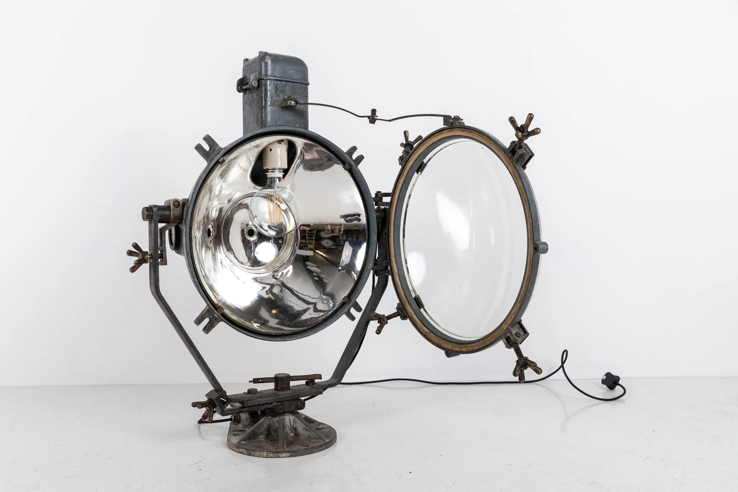 Large GEC Naval Searchlight — Antiques Workshop | Exceptional Vintage ...