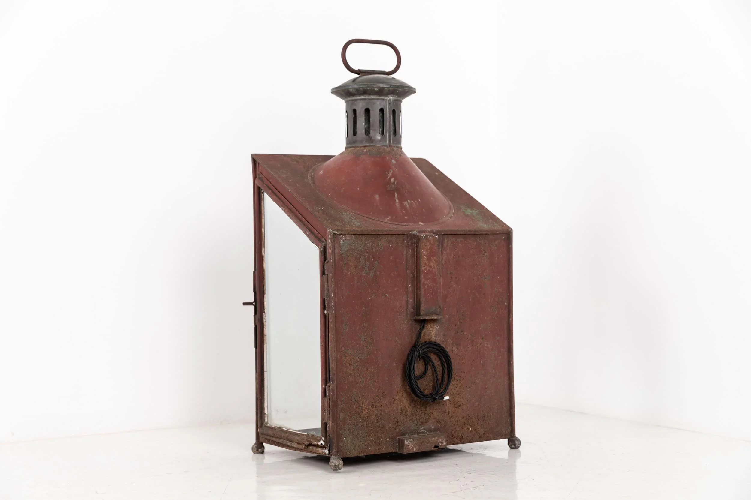 Antique 19th Century Toleware Railway Lantern — Antiques Workshop ...