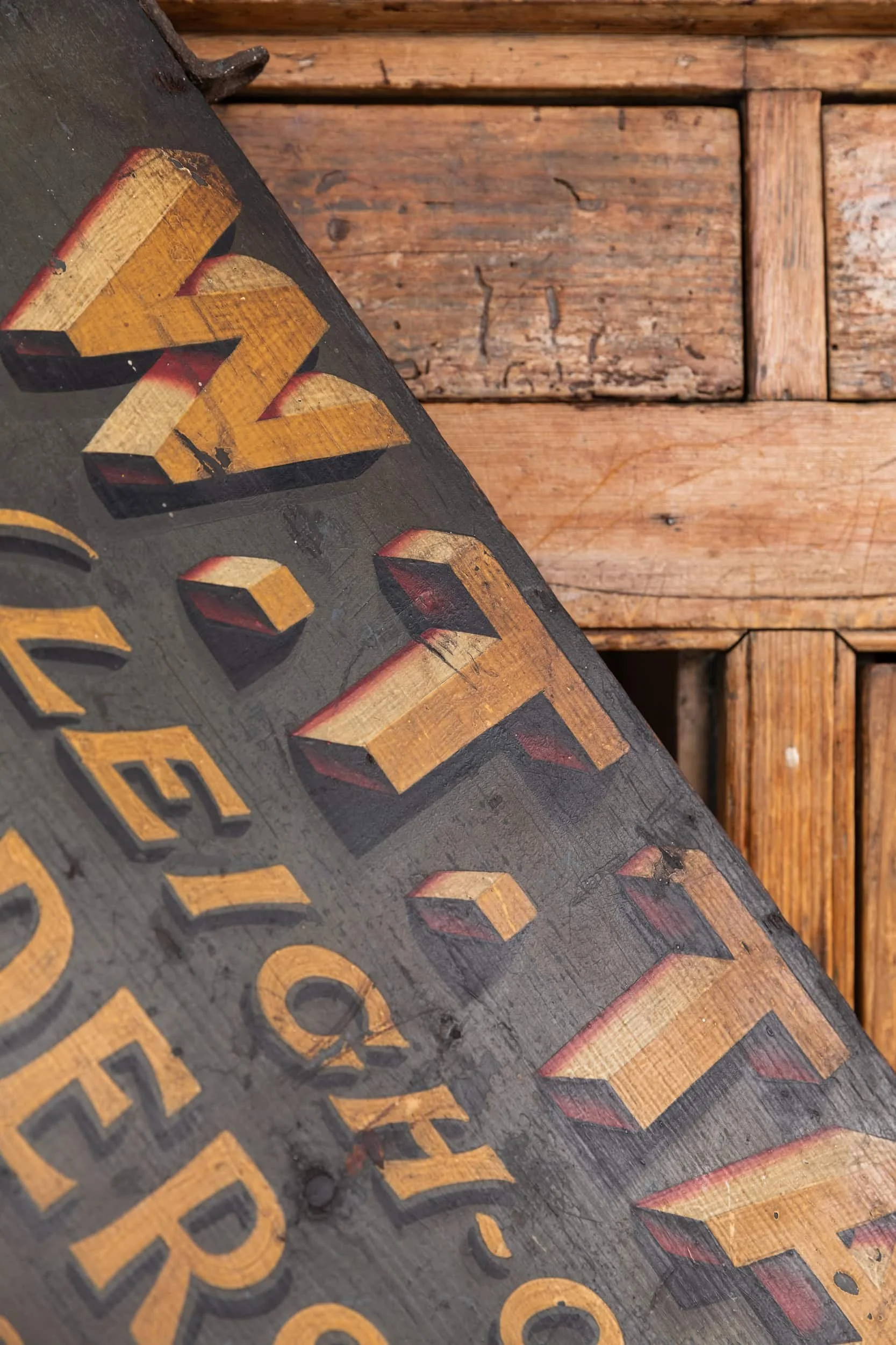 Hand Painted Builders Trade Sign — Antiques Workshop | Exceptional ...