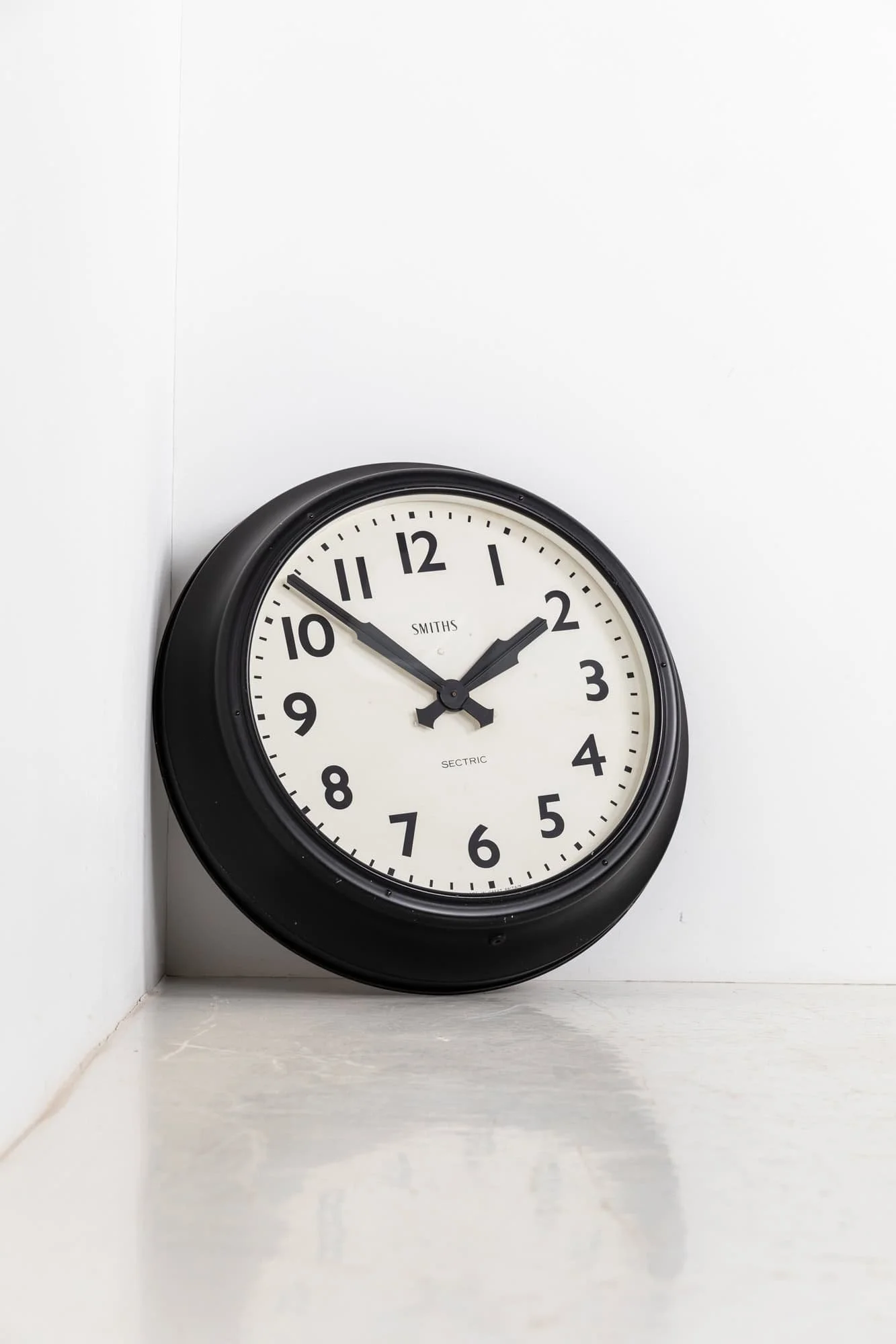 Vintage Industrial Smiths 'Sectric' Factory Clock — Antiques Workshop ...