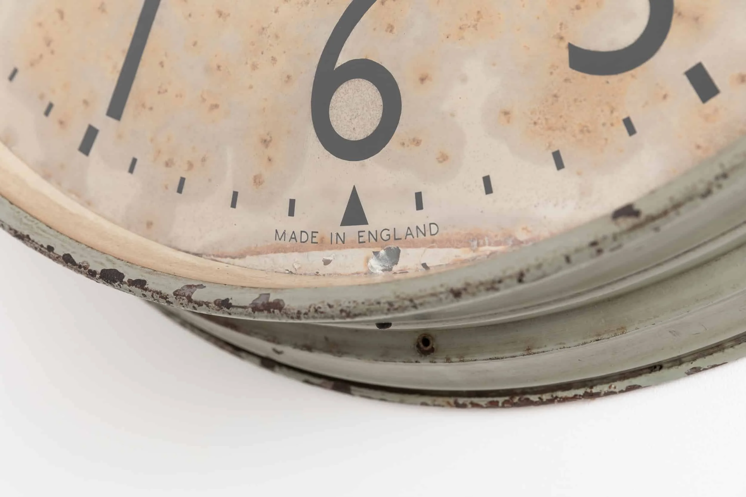 XL Antique Metal Industrial Magneta Factory Railway Wall Clock (4).jpg