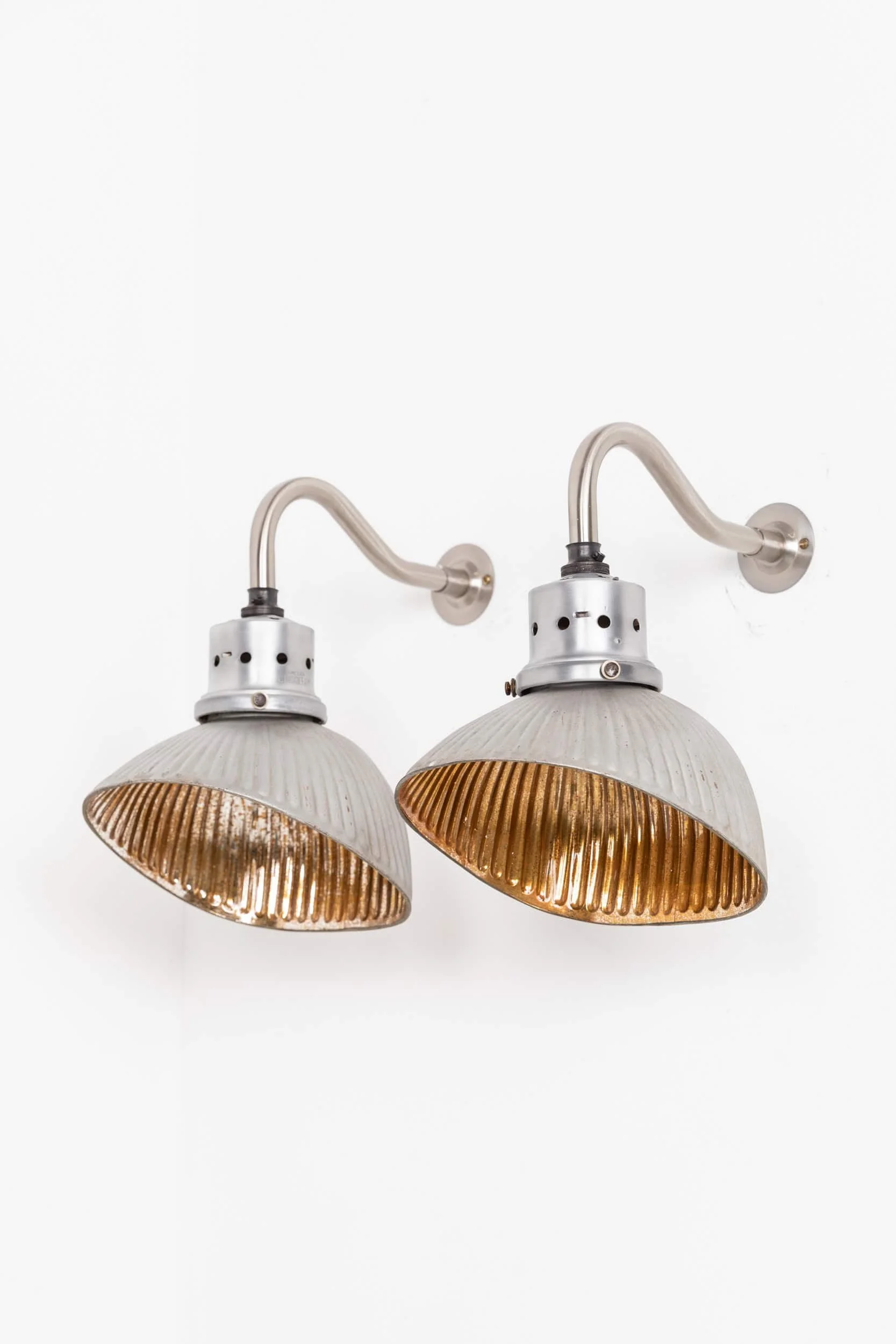 Vintage Industrial Trio of Wall Mounted GEC GecoRay Wall Lights (15).jpg