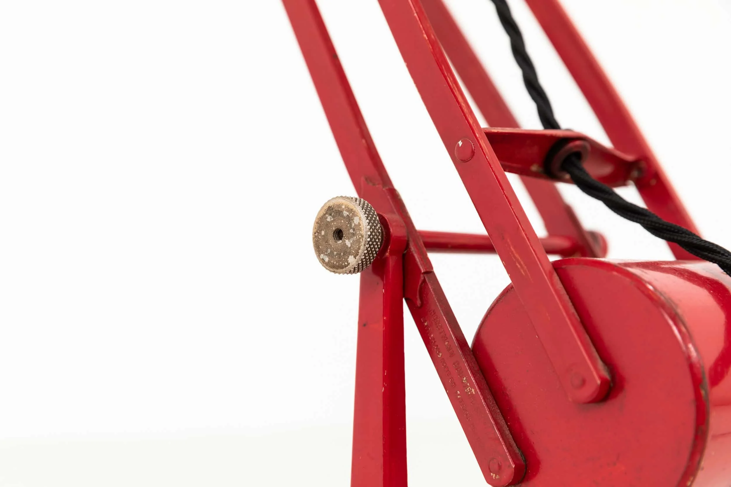 Vintage Industrial Red Painted Hadrill & Horstmann Machinist Lamp (13).jpg