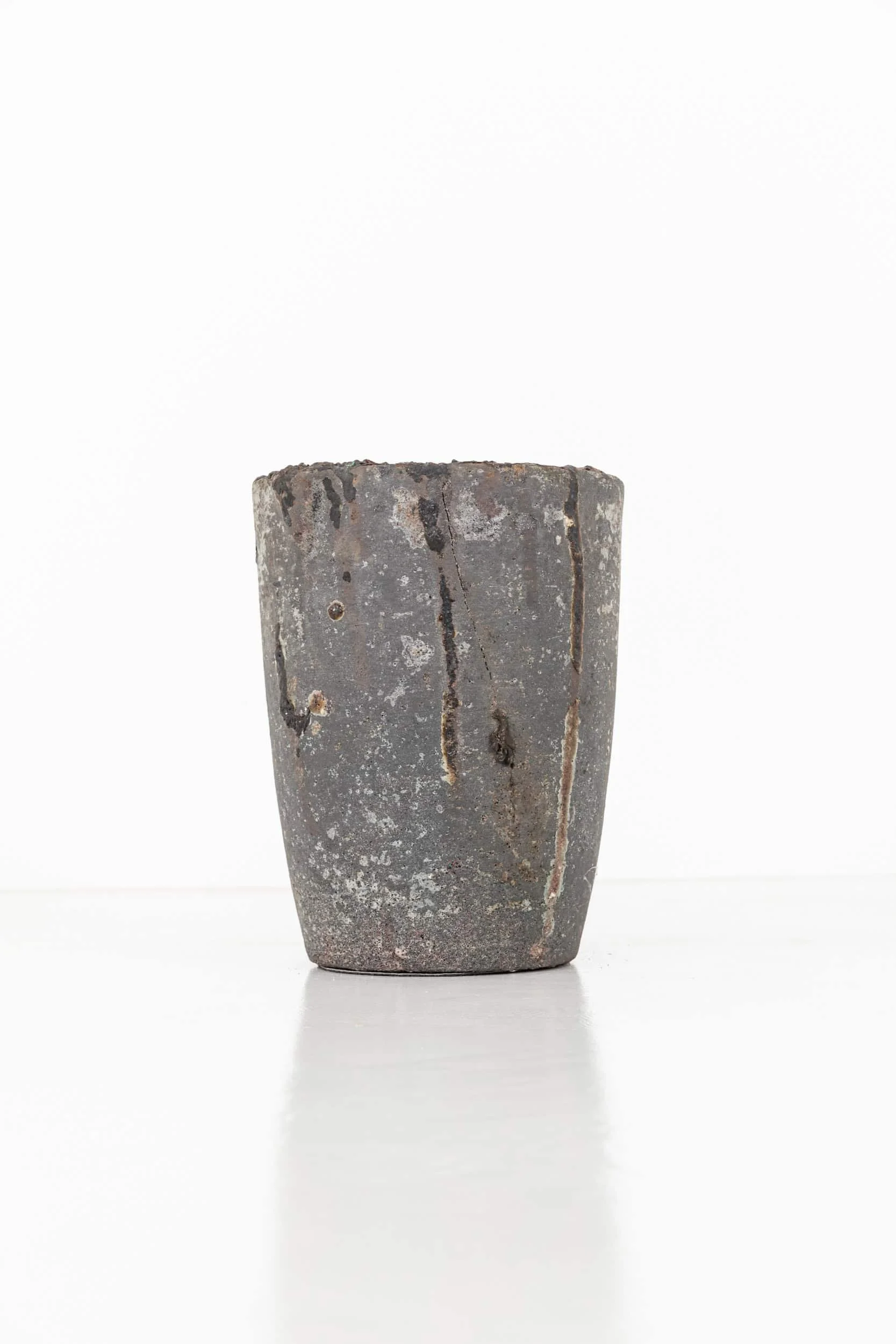 Vintage Industrial Run of Foundry Cruciple Pots (59).jpg