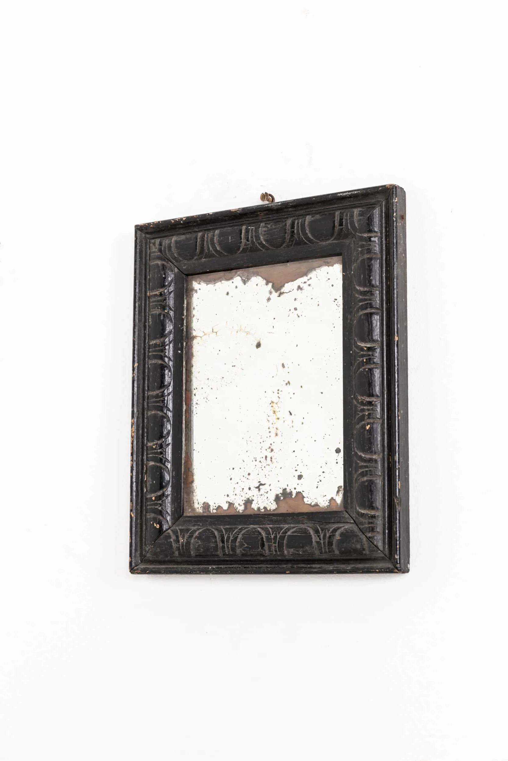 Antique Distressed Foxed Wall Mirror (1).jpg