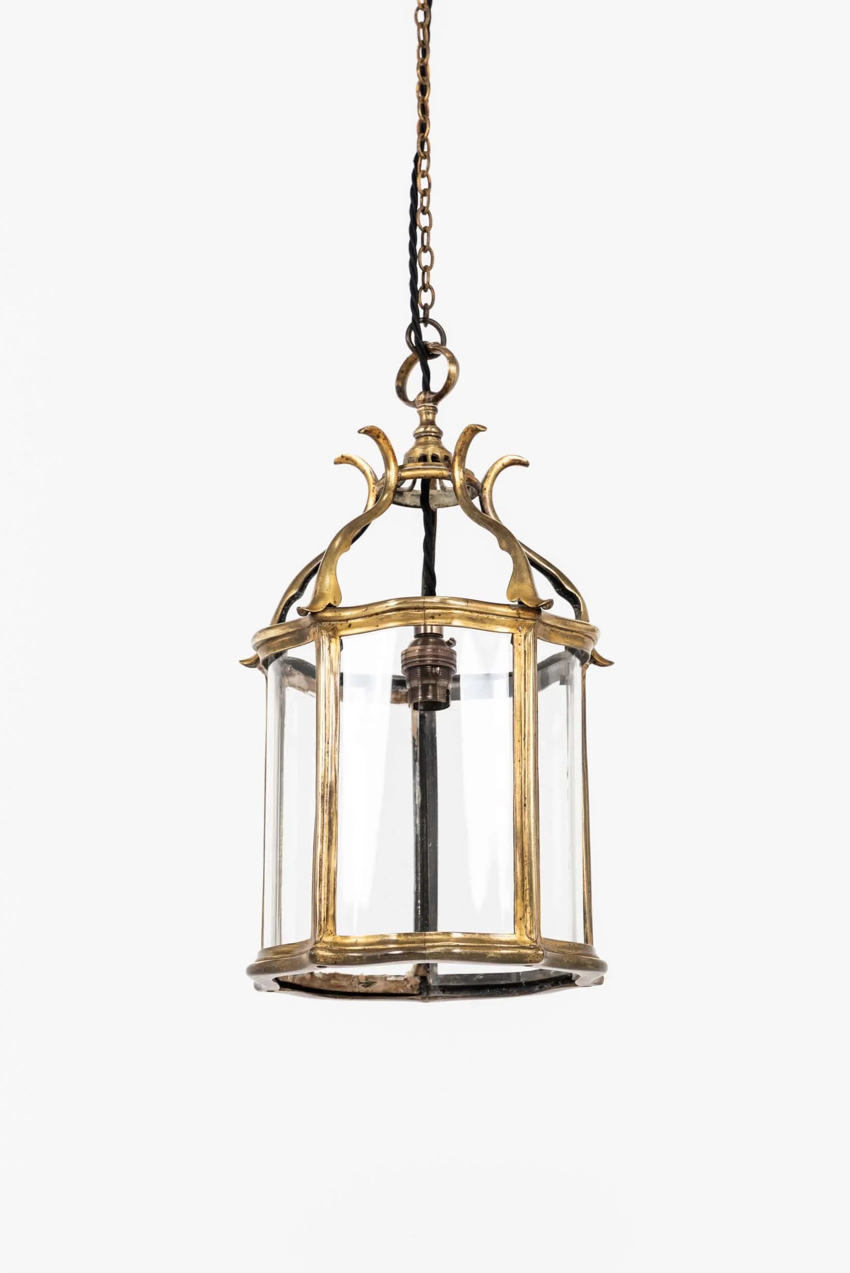 Antique Brass Curved Faraday & Son Porch Lantern (1).jpg