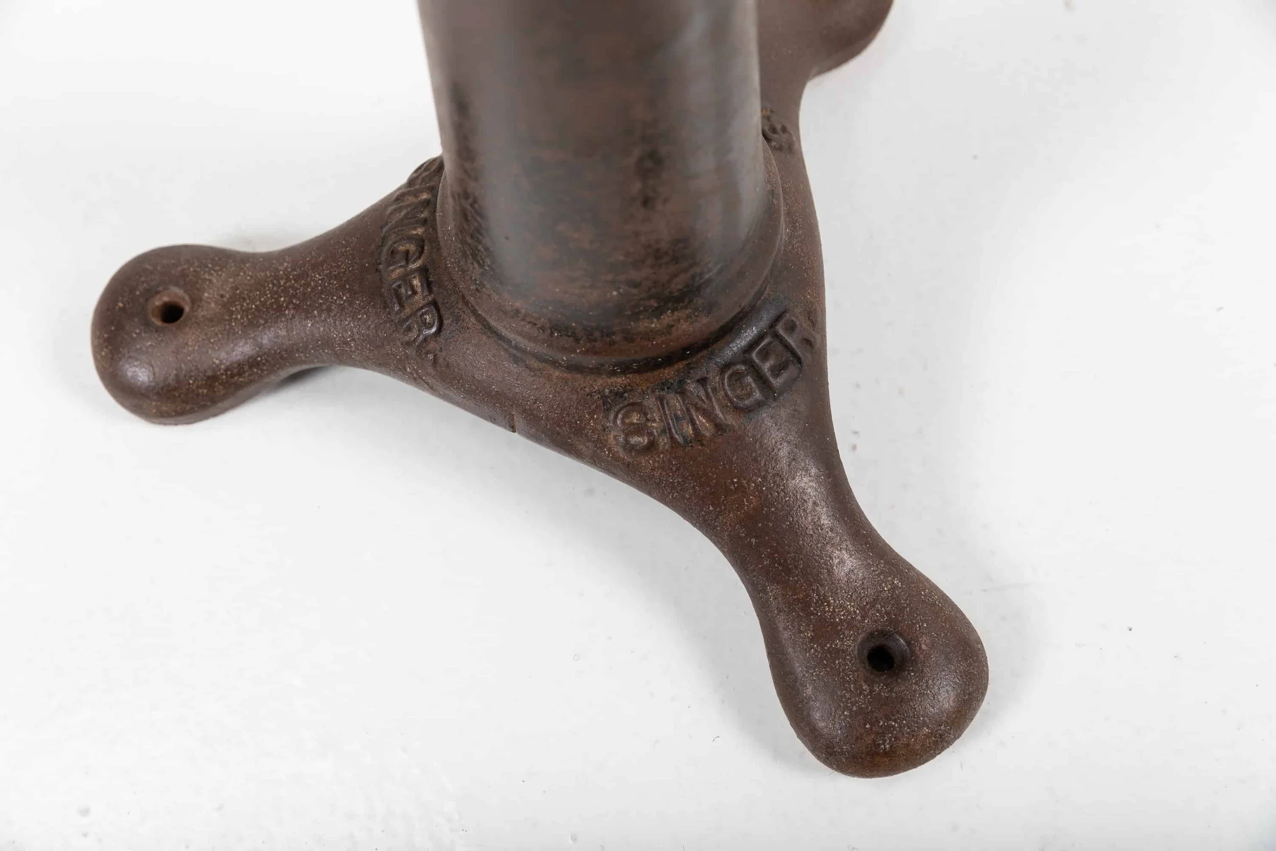Singer Factory Clock Singer Industrial Machinist's Stool — Antiques Workshop | Exceptional ...