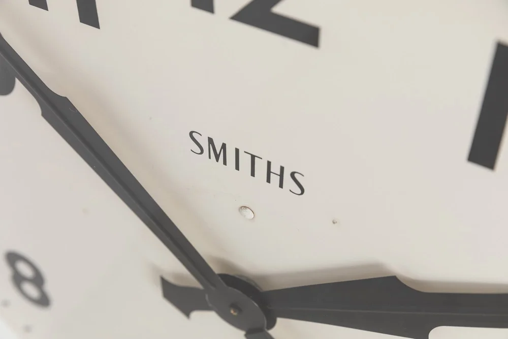 Vintage Industrial Smiths 'Sectric' Factory Clock — Antiques Workshop ...