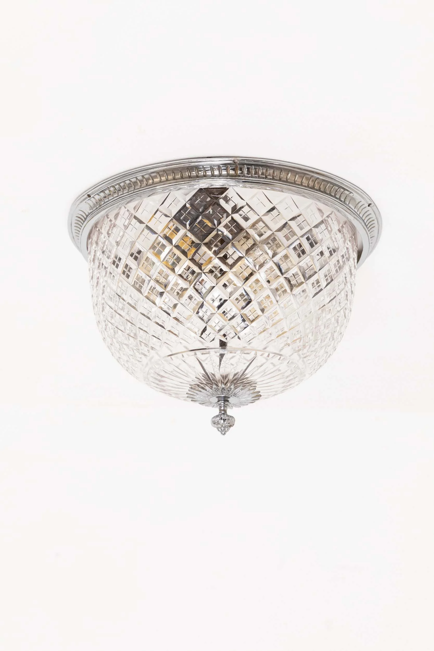Large Cut Glass Flush Mounted Wall Ceiling Light (1).jpg