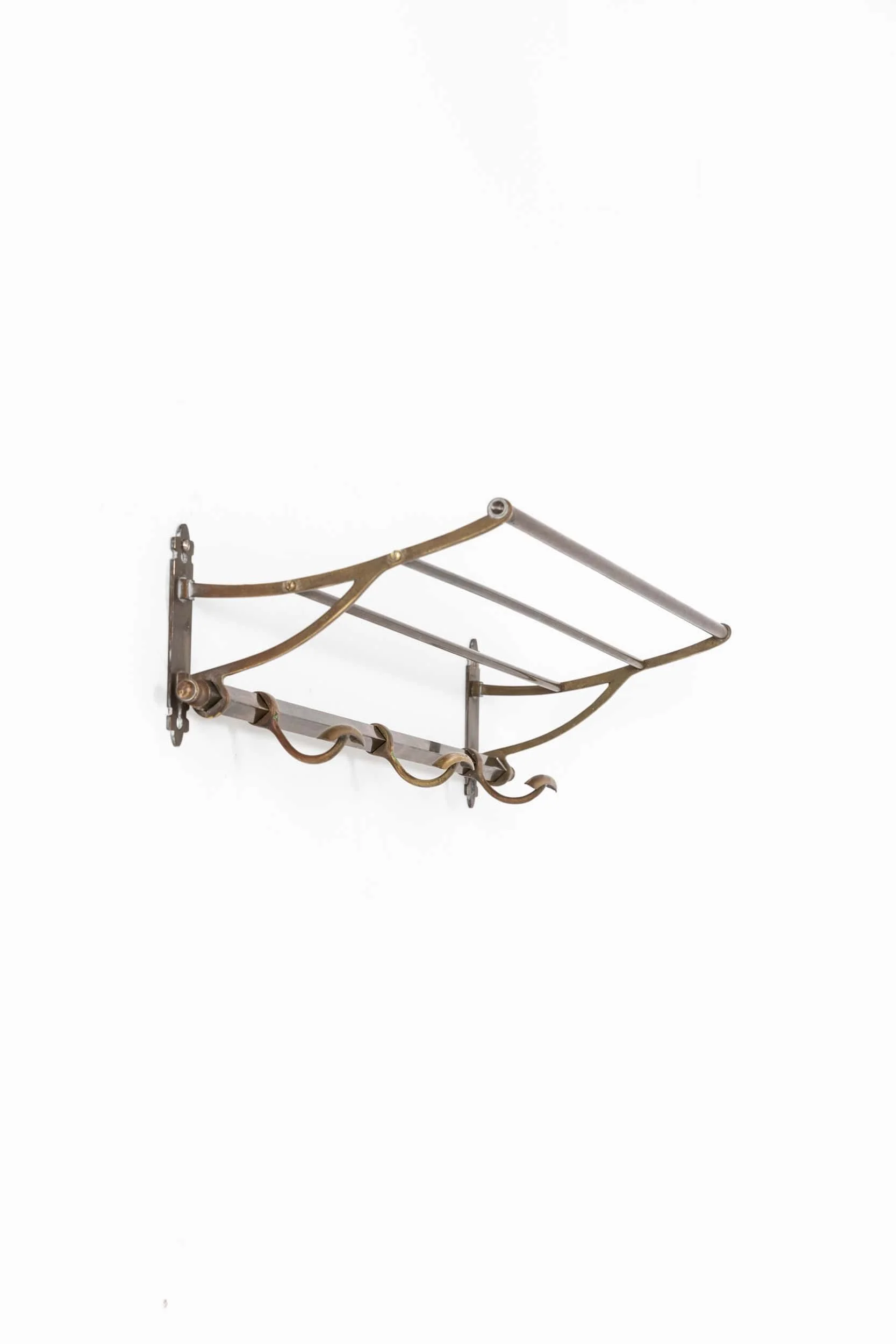 Antique Brass Wall Mounted Hat Coat Rack (1).jpg