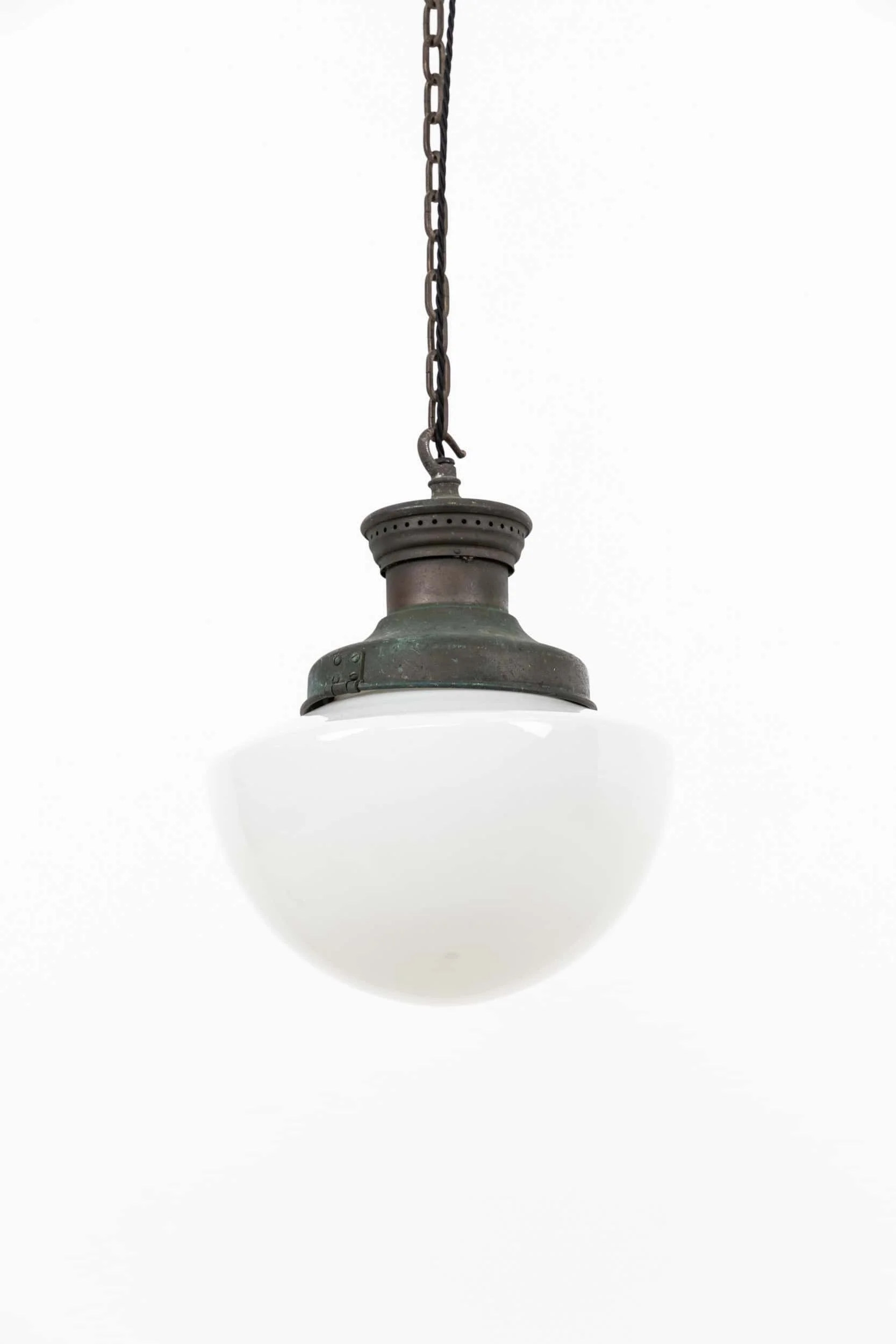 Antique 1920s Opaline Glass Pendant Light (1).jpg