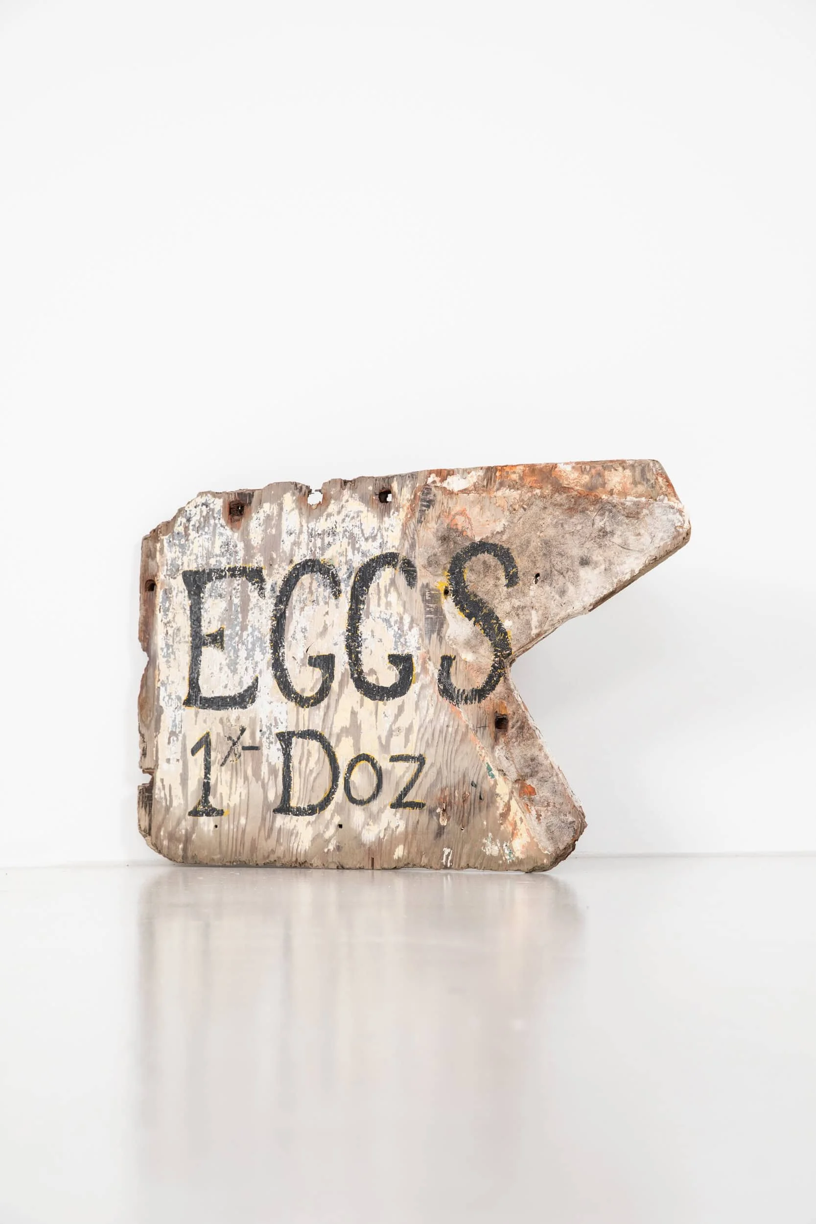 Vintage Folk Art Hand Painted Rural Eggs Sign (1).jpg