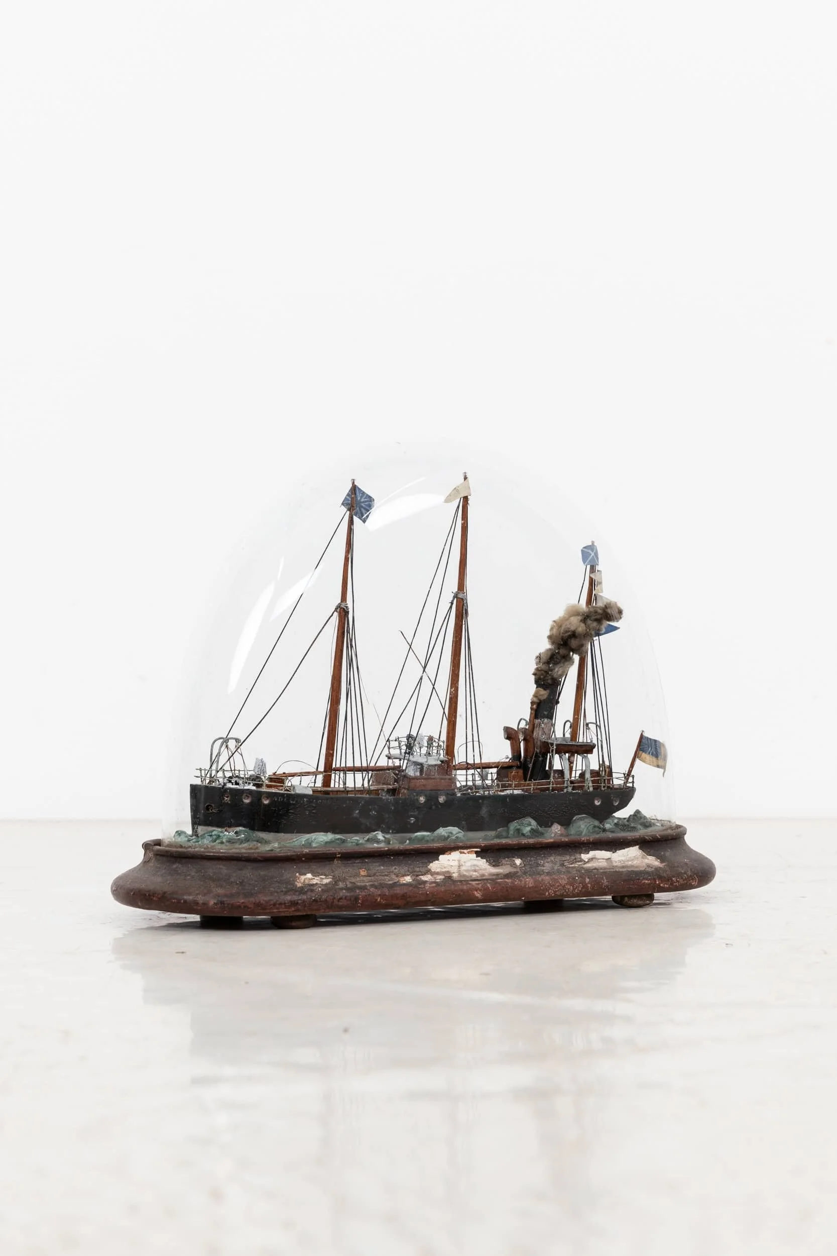 Scratch Built Victorian Steam Boat Display Model