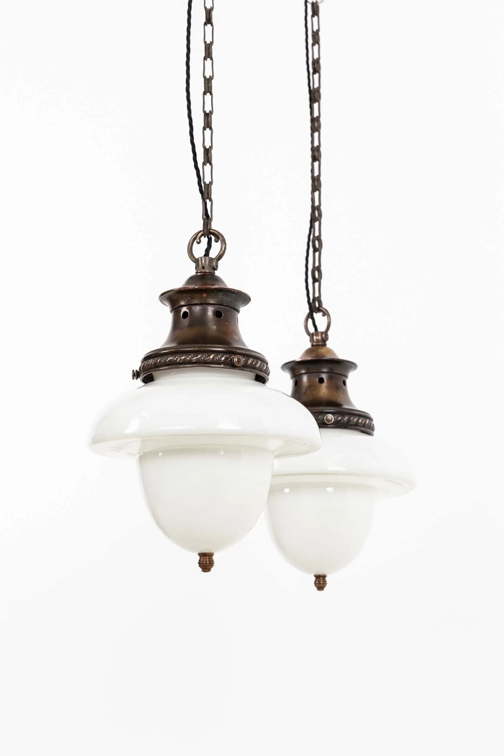 Pair of Antique Two-Tone GEC Opaline Glass Pendant Lights (1).jpg