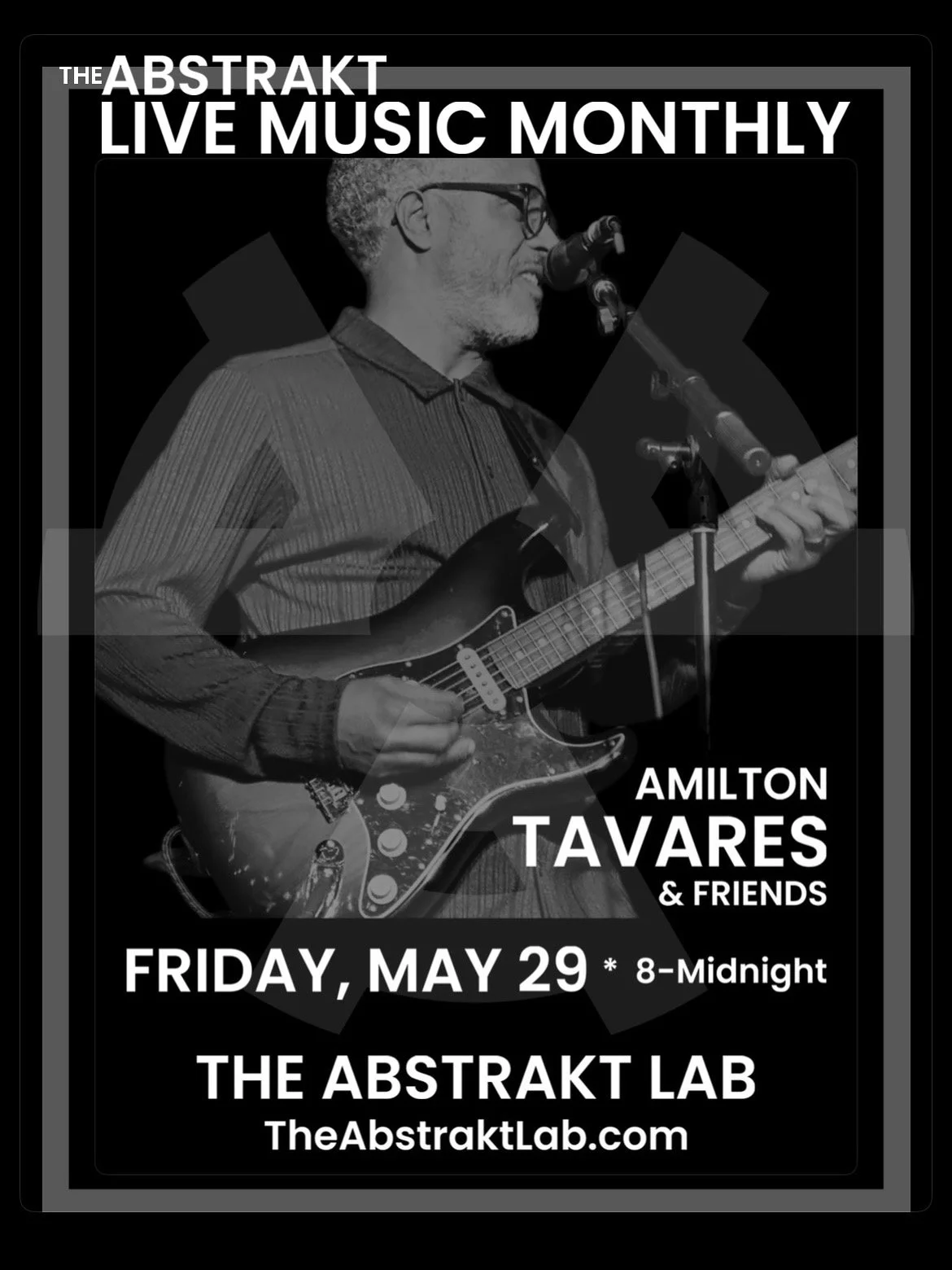 Live Music Monthly - Amilton Tavares