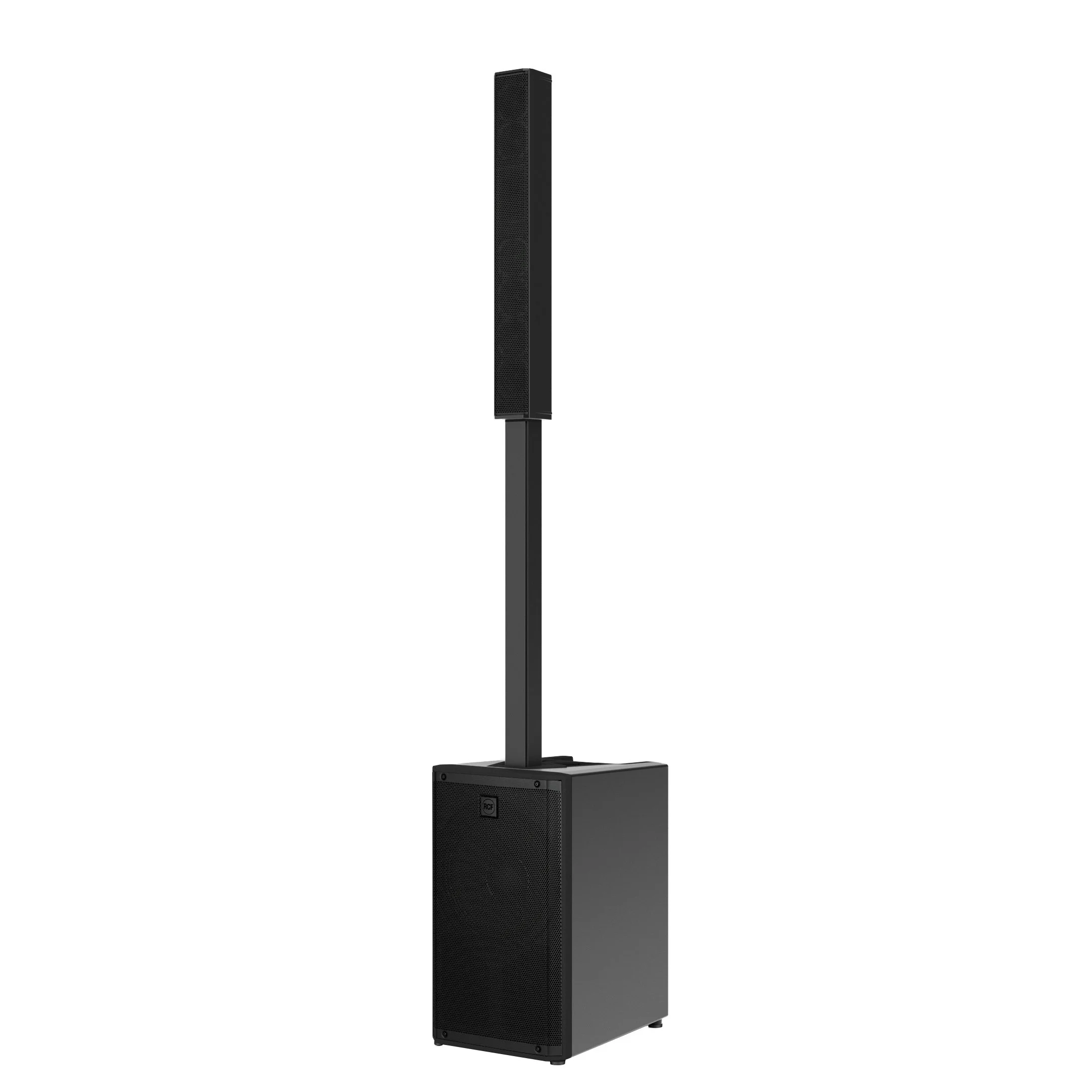 RCF EVOX J9 Active, three-way portable column speaker