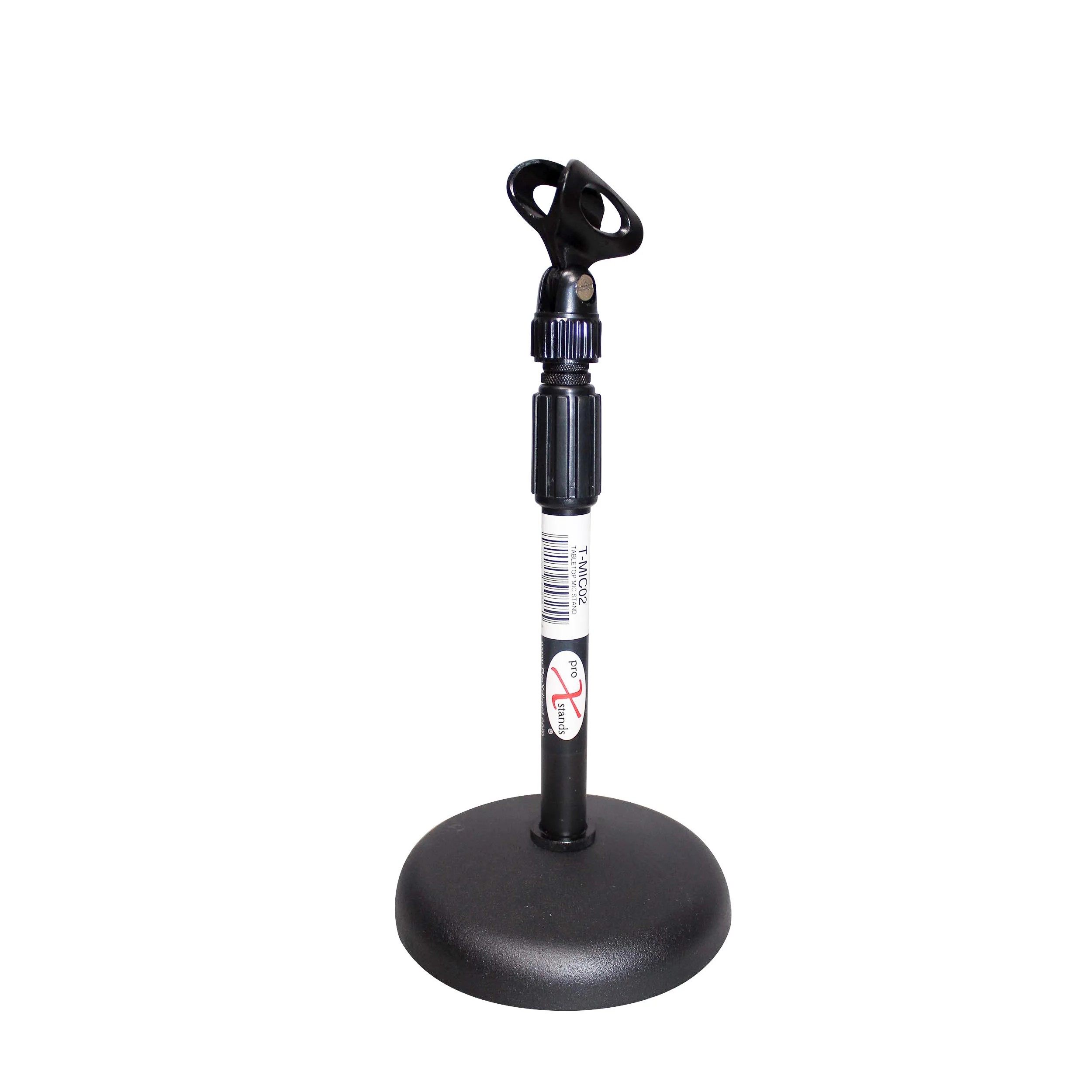 ProX T-MIC02 Desktop Microphone Stand with 6" Round Base