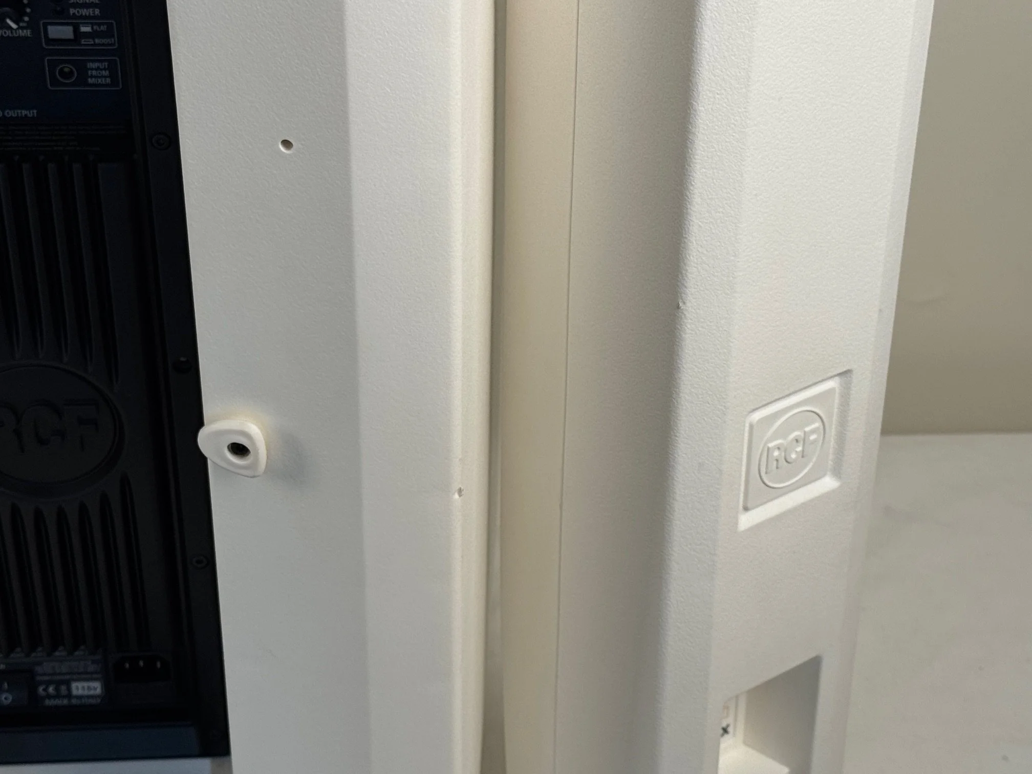 RCF Evox Jmix 8 (WHITE) power speaker (open box)