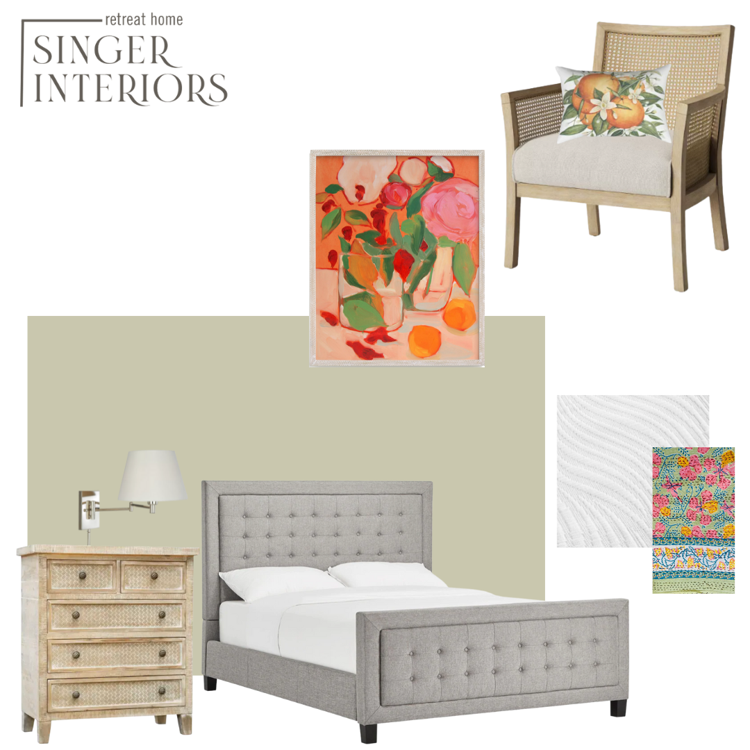 Colorful Bedroom Design Florida Vacation Rental Home Designer Jessica Singer Interiors 