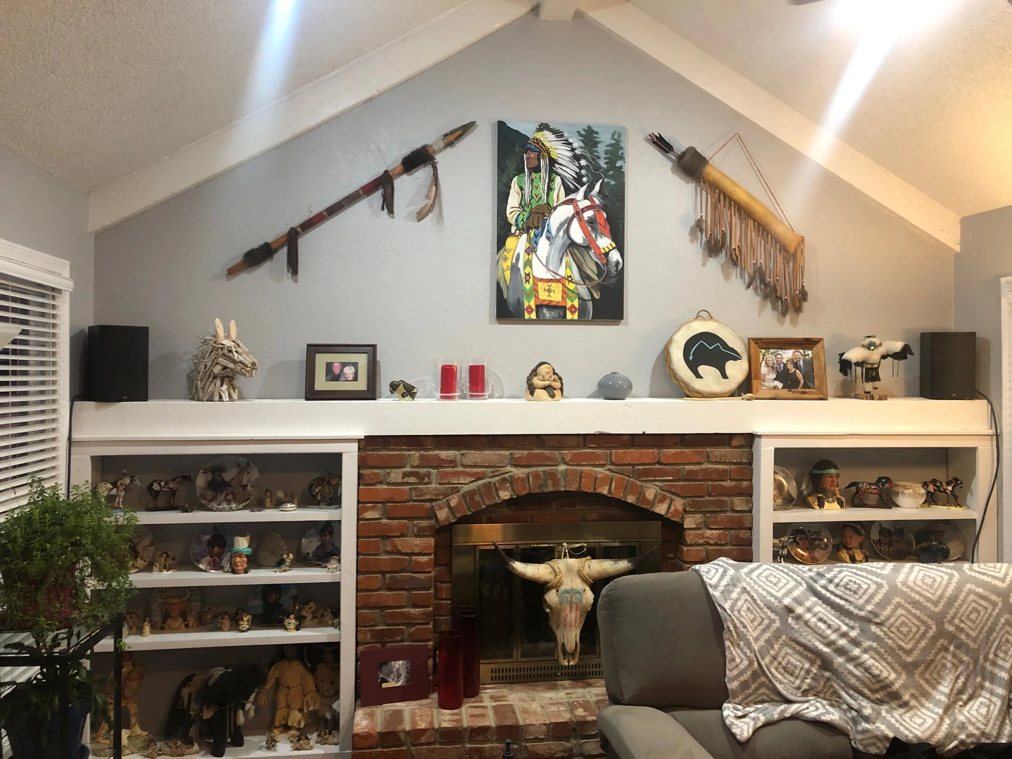 Outdated Living Room Before Remodel Design