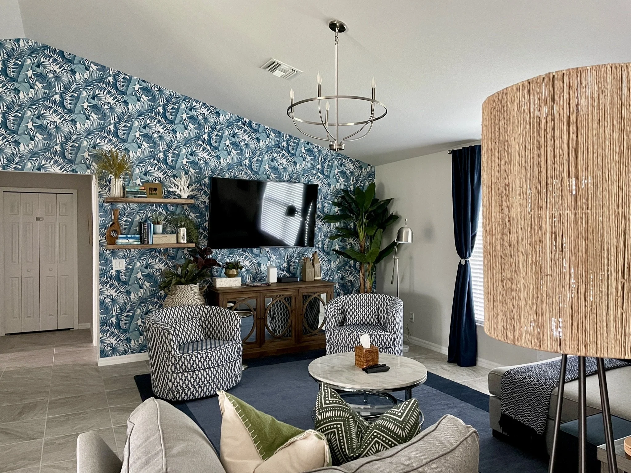 Coastal Traditional Vacation Rental Designer Florida