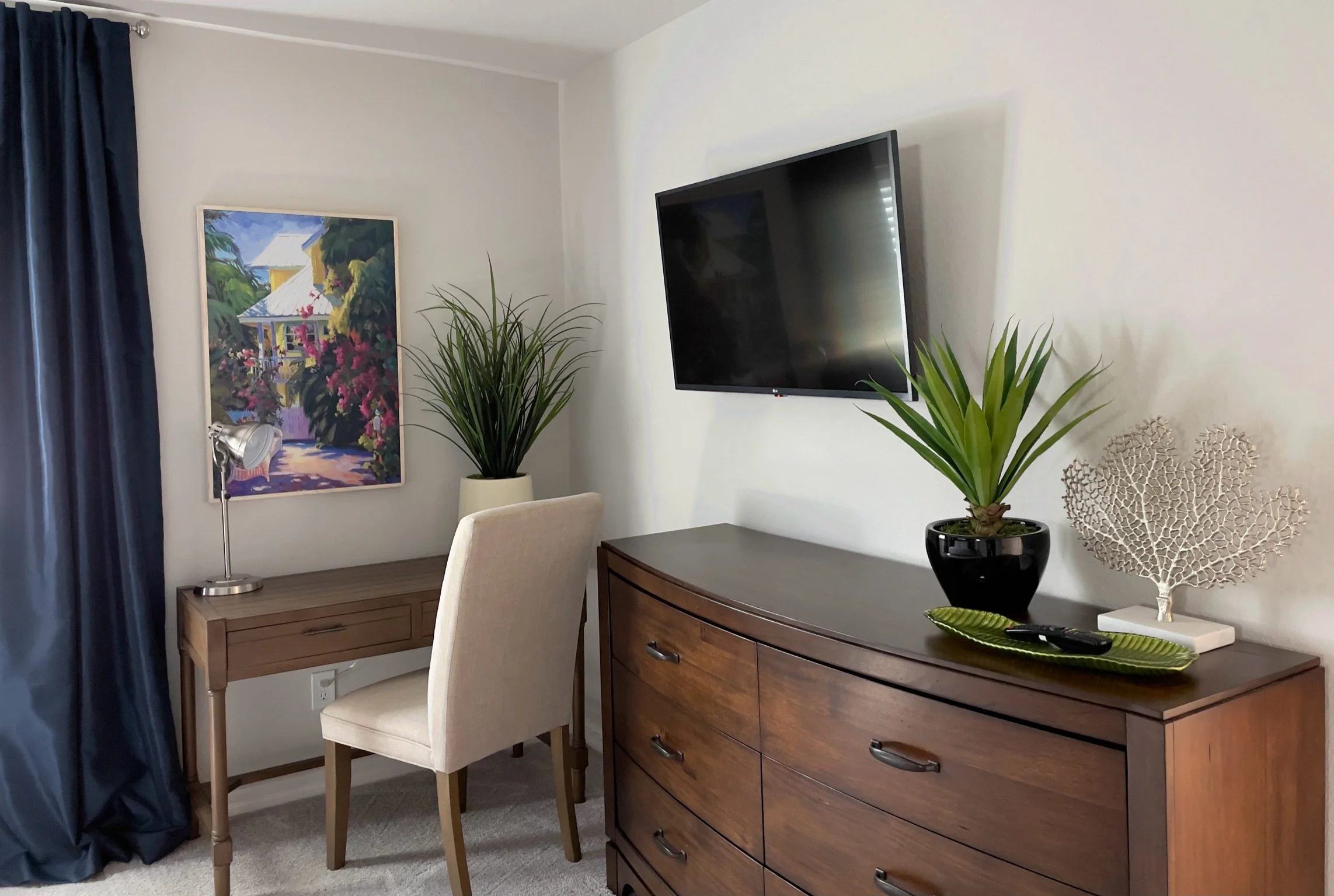 Multi-Functional Room Design for Vacation Rental Home Singer Interiors Florida