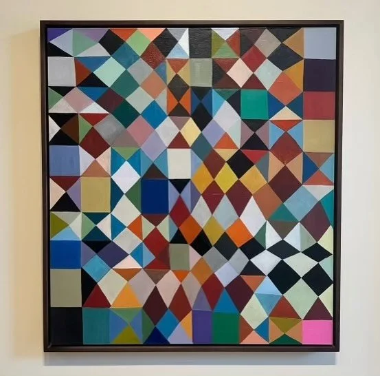 What do you call a shape that has more sides than a dodecahedron?

Orchestration, 1962-63
Acrylic on Canvas
40 x 36 inches

Nadia Gould: Because I Am Young, Beautiful, and Talented 
October 16th-January 17th, 2026
#NadiaGould