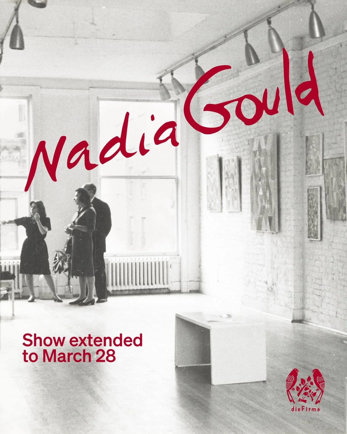 Nadia Gould Extended:
Because I am Young, Beautiful &amp; Talented
Open through March 28

Gallery Hours: Wed-Sat 12-6pm

#nadiagould #art #womanartist
#geometricabstractions #painting
