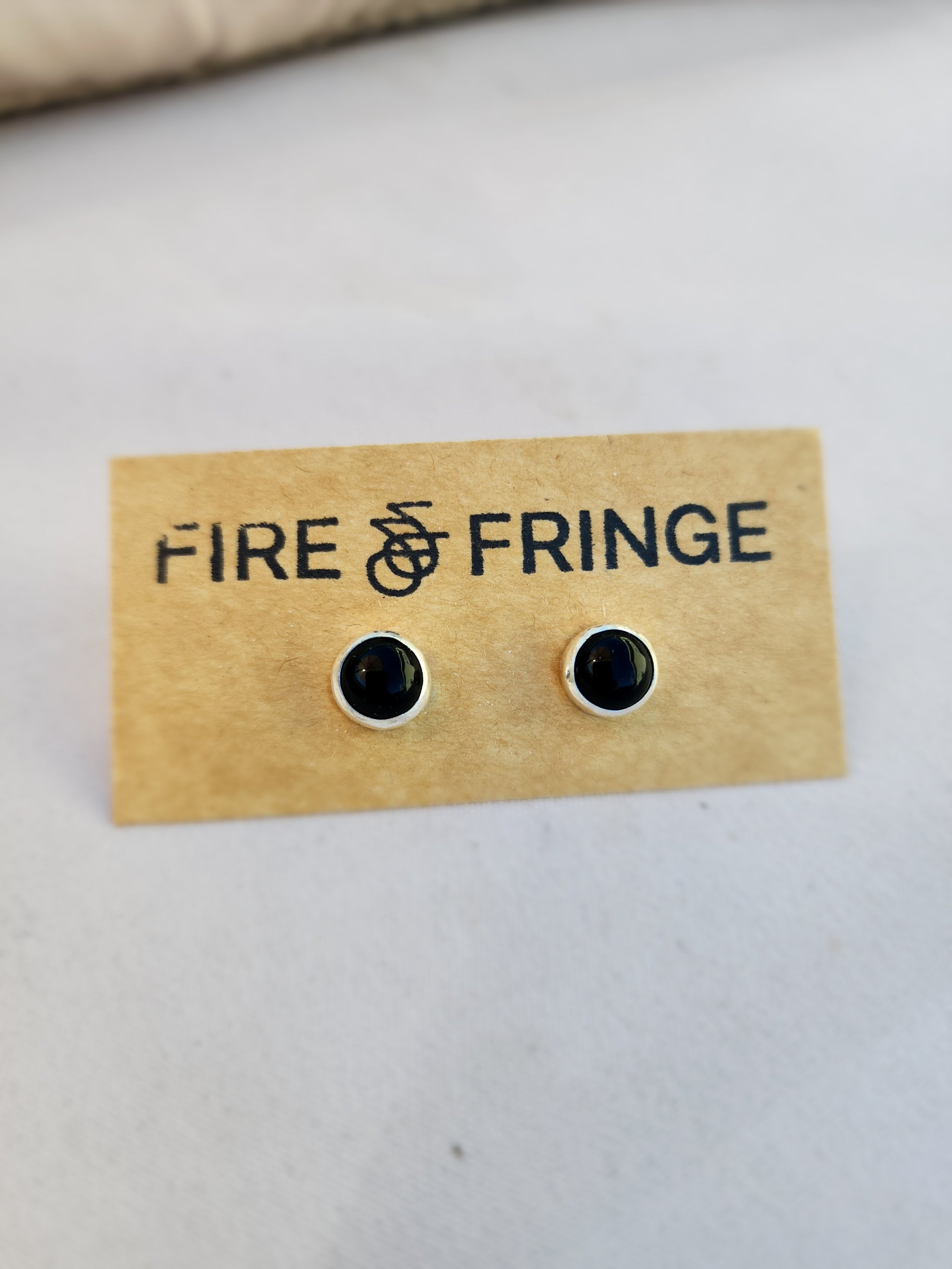 Onyx Stud Earrings