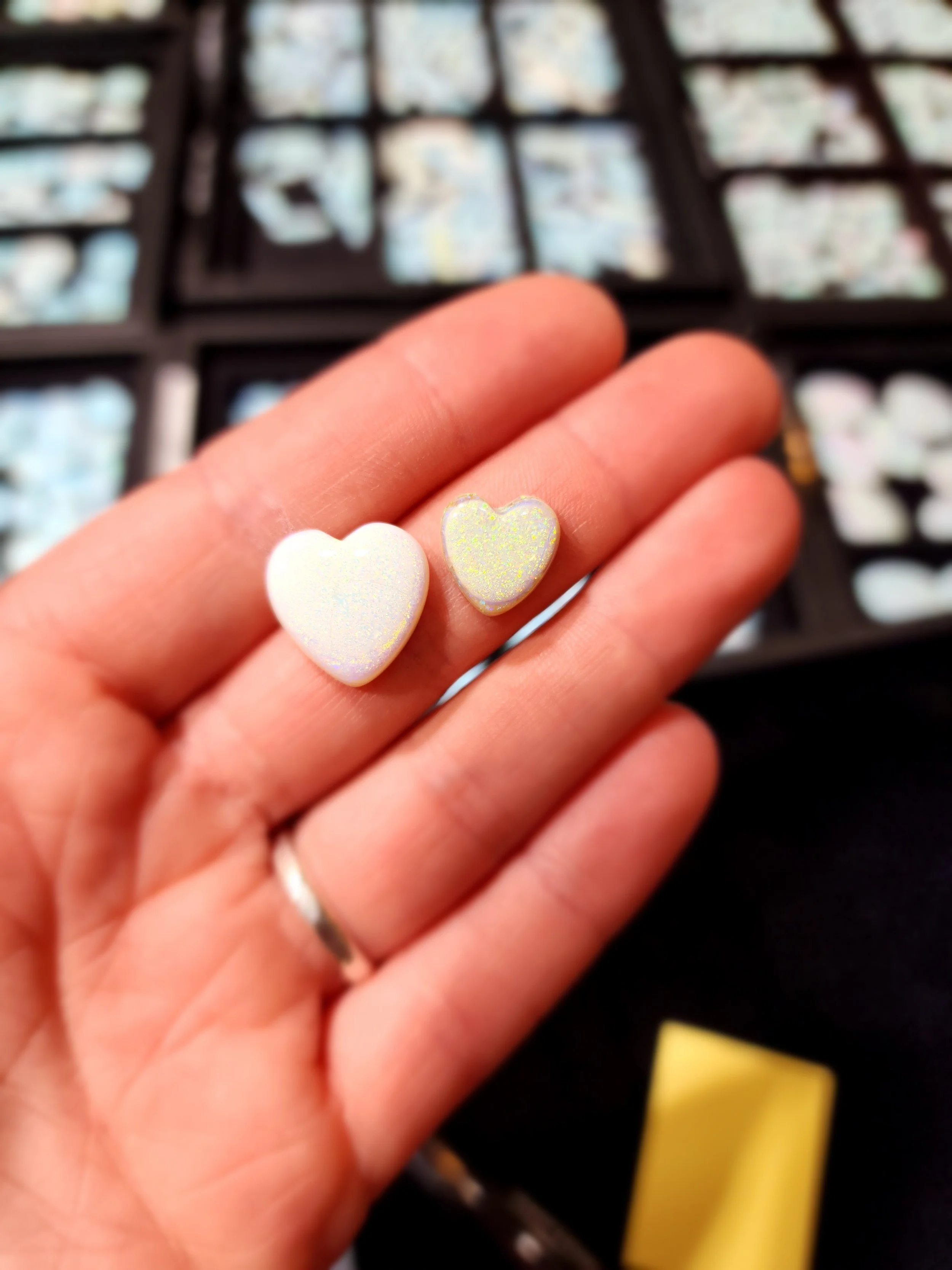 Custom heart jewelry