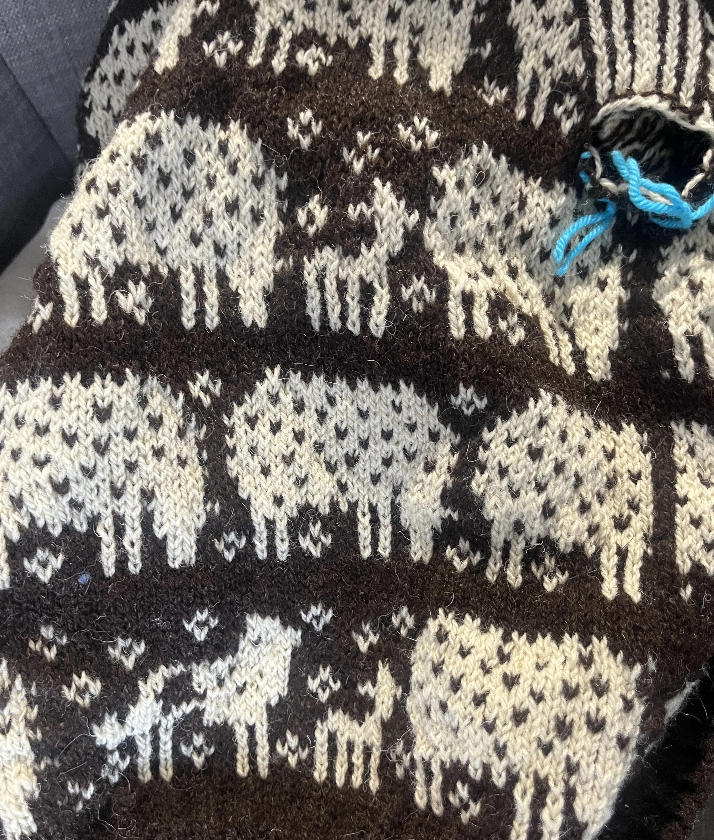 ...so much knitting...