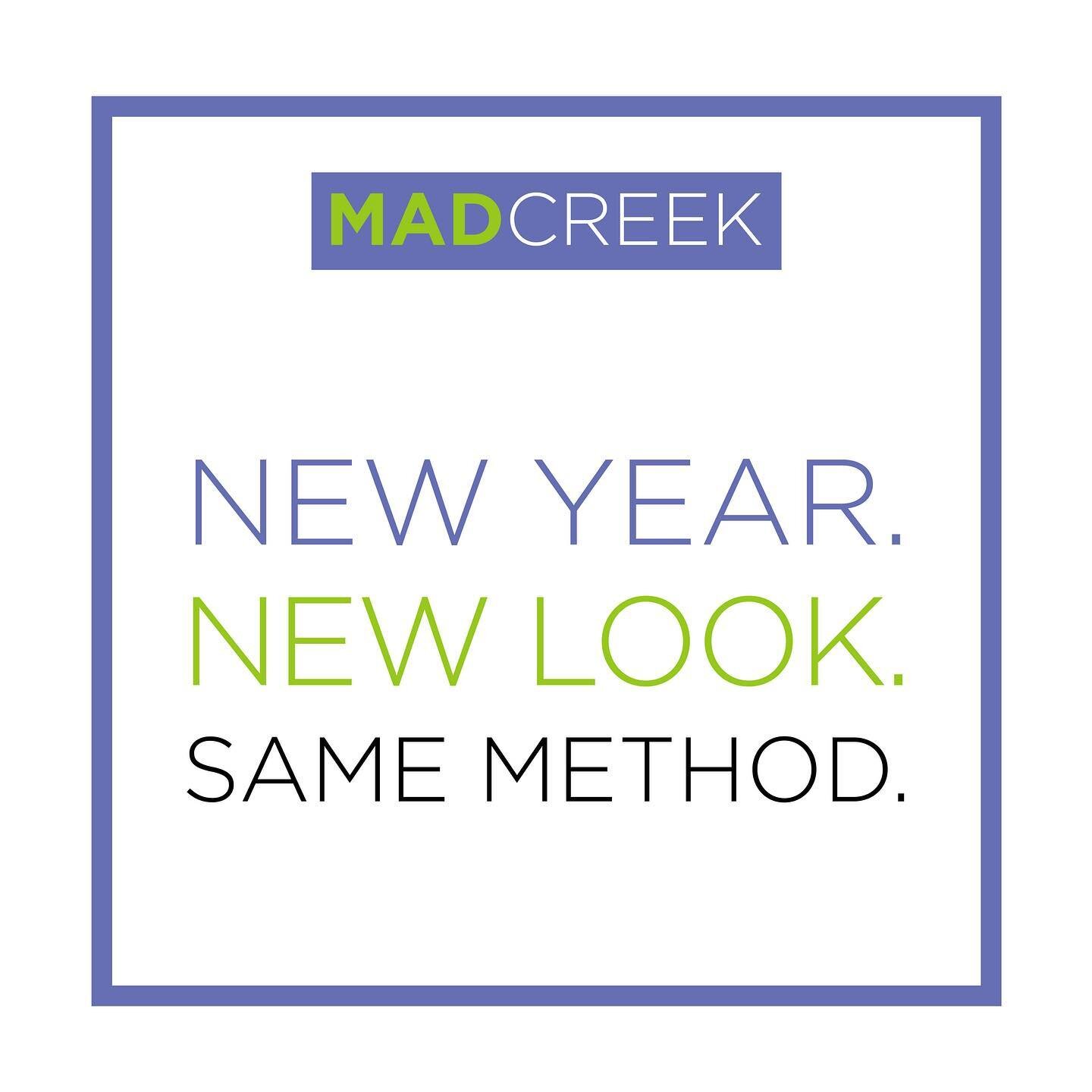 New Year. 
New Look. 
Same Method. 

Stay tuned as we relaunch our new website. Learn who we are. See what we do. Experience where we are going. Our 15 year journey to NOW has arrived. 
.
.
.
#madcreekmethod #rebranding #newyearnewlook #ihaveadream #