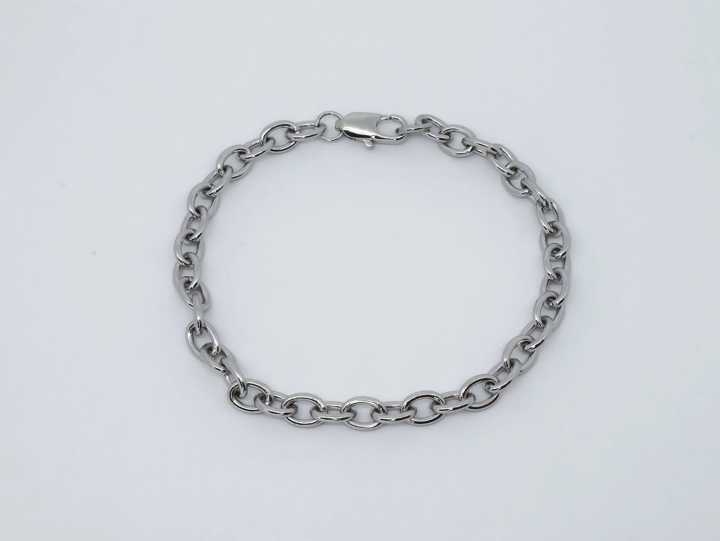 EMBRACE(let) White Gold Chain Bracelet — CALDWELL + CO.