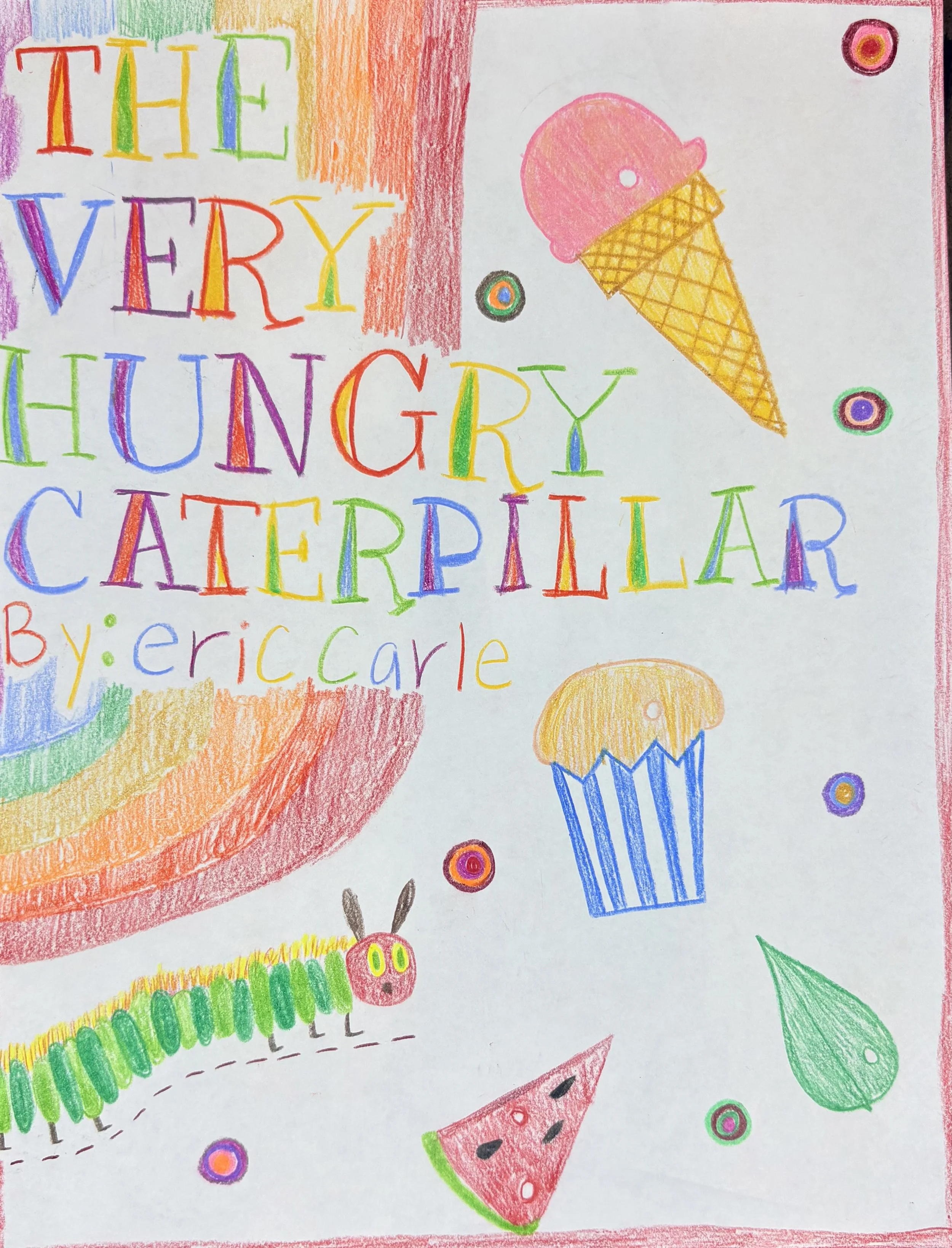 Claire C - the very hungry caterpillar concept