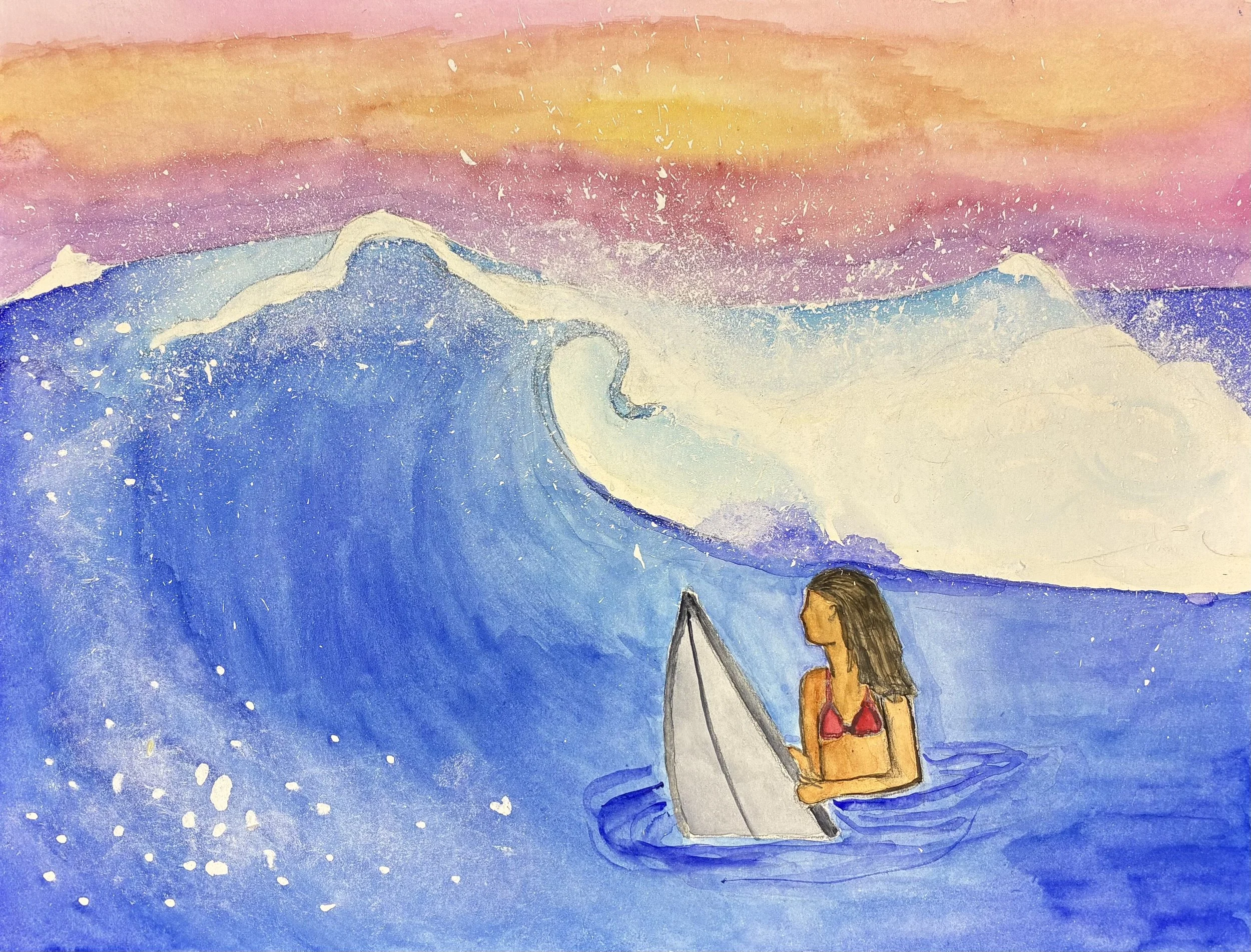 Sophie W - Waves in the evening