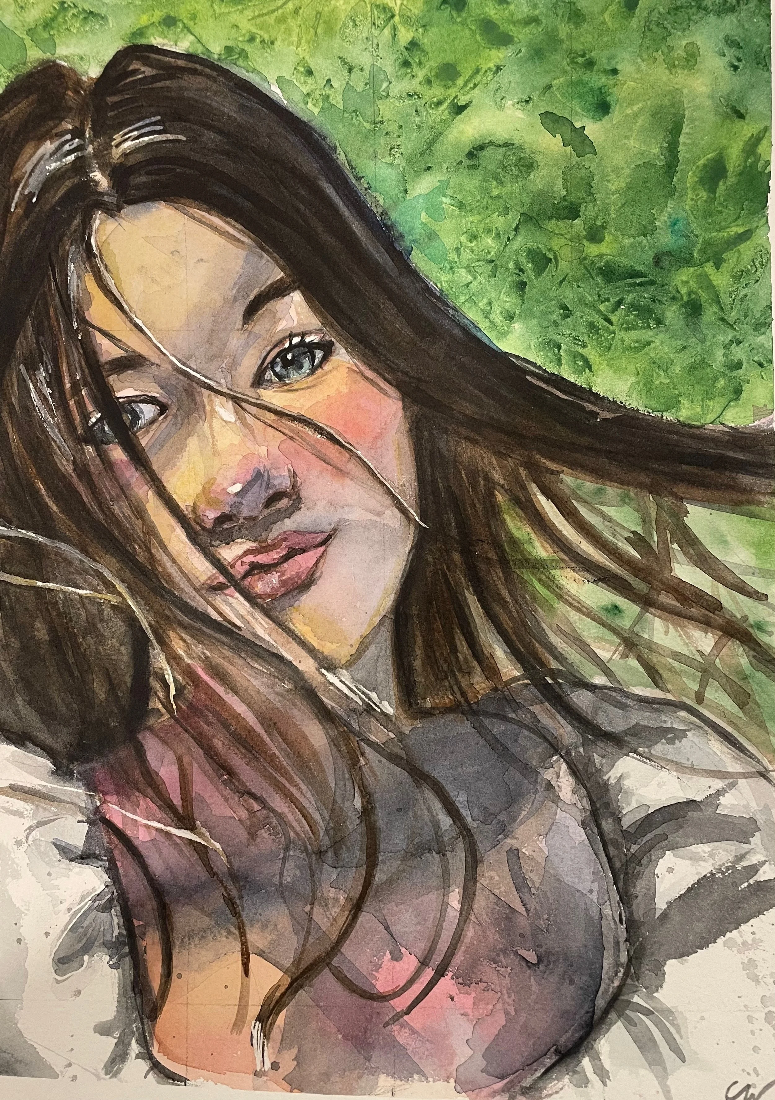 Claire W - Self Portrait 🏅Award of Mastery