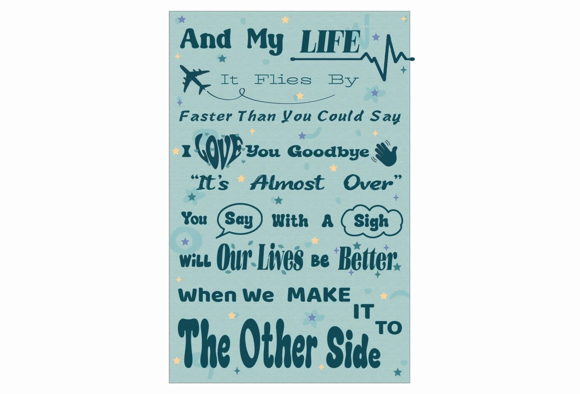Marley C - Typography Poster