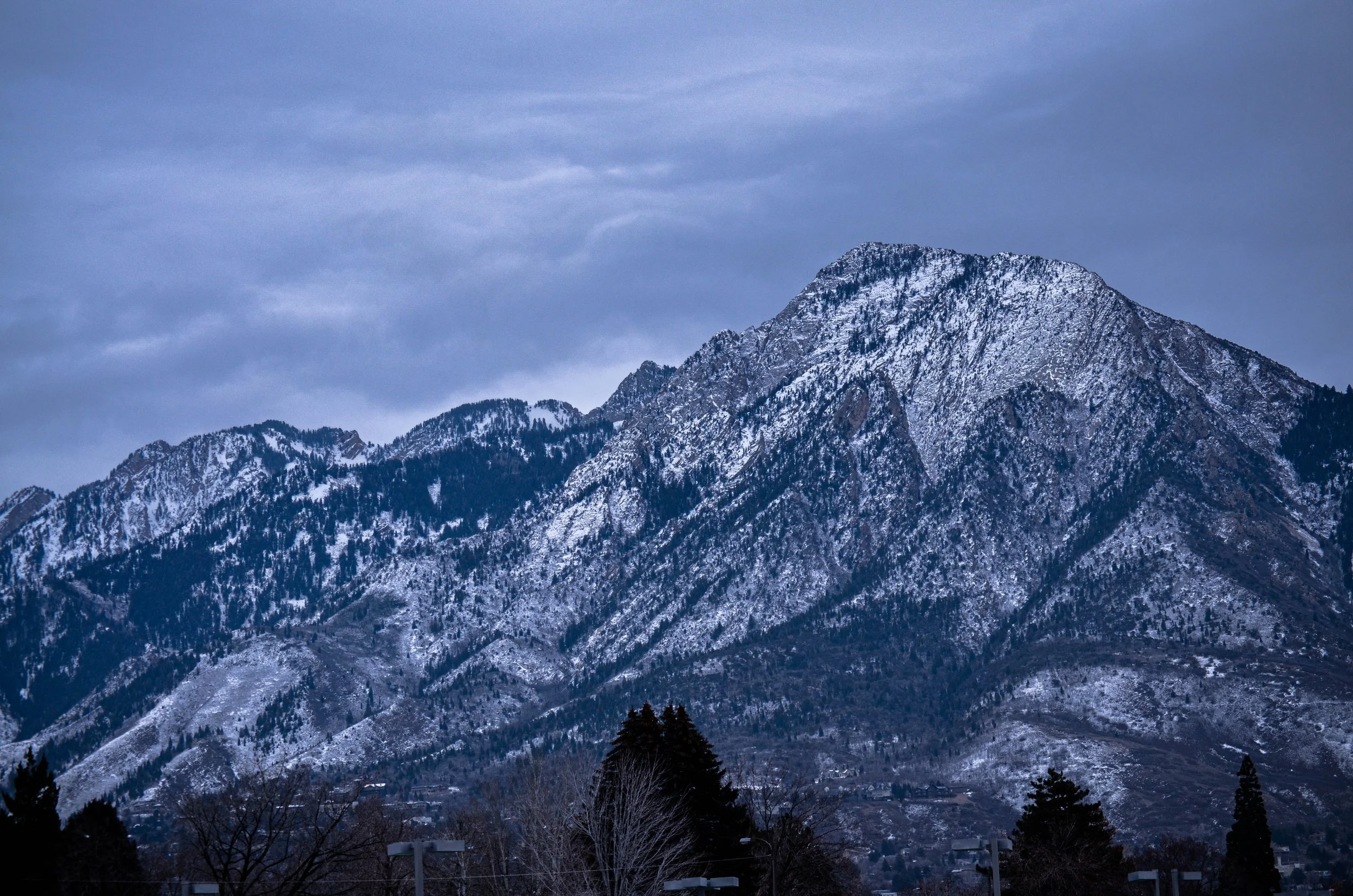 Cole B. - Snowy Mountain Over the Valley