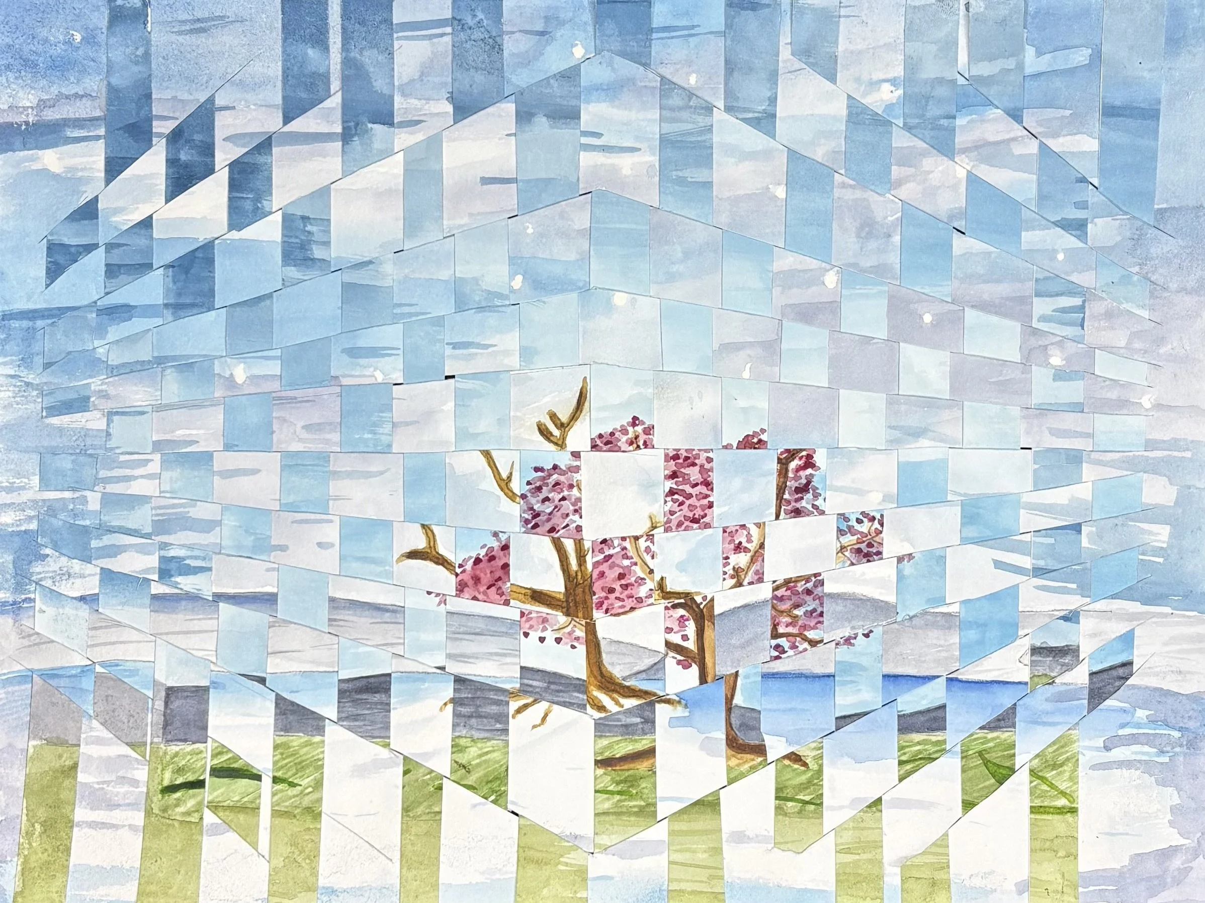 Beth J - Cherry Blossoms weave