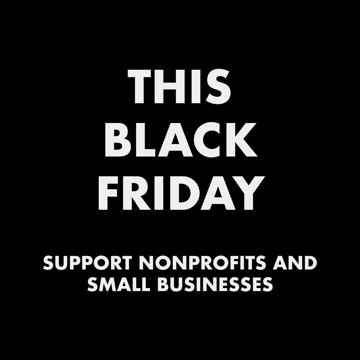 4 days until GivingTuesday!
 
We love a good deal as much as the next guy, but today we&rsquo;d like to highlight the importance of supporting small! Every Black Friday large corporations make millions on sales at the expense of their staff, who have