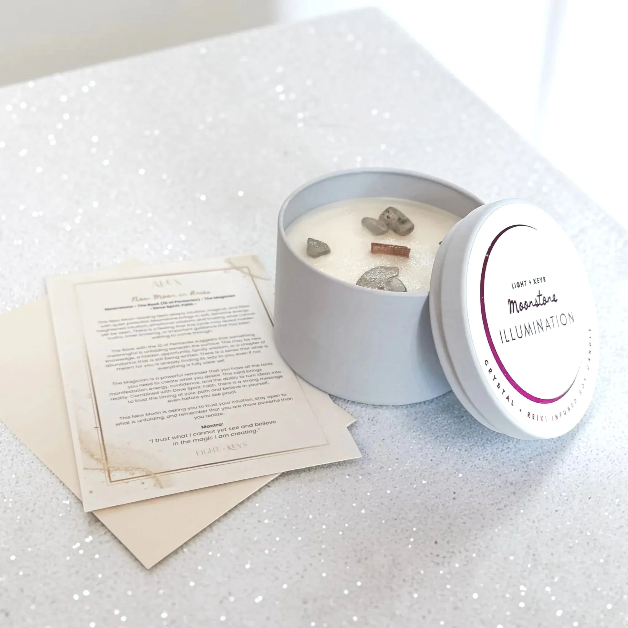 New Moon Subscription Candles (April-June)