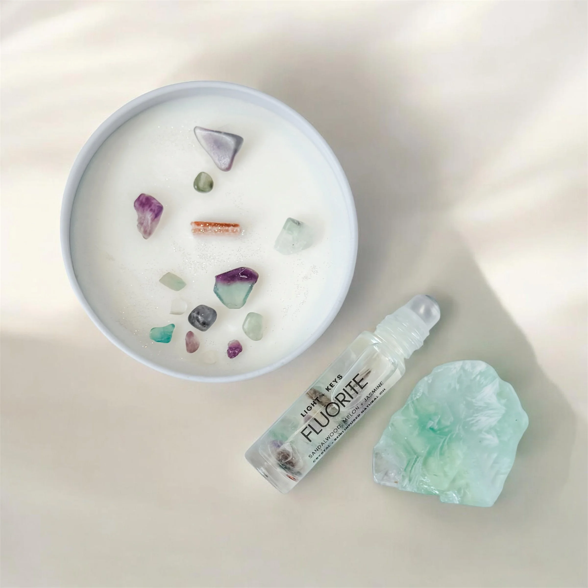 Summer Special: Fluorite Candle & Oil
