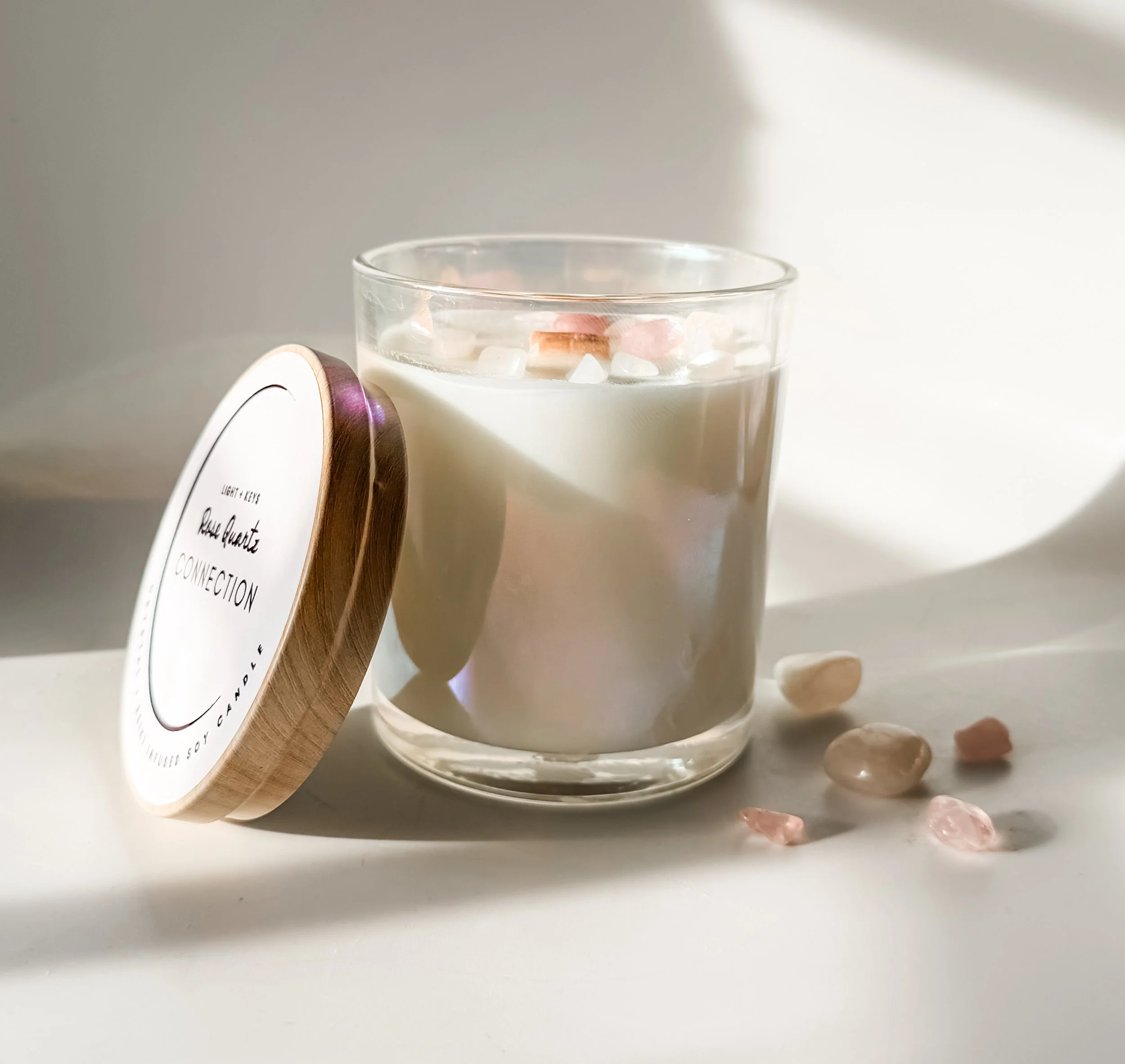 Rose Quartz Candle / Oil