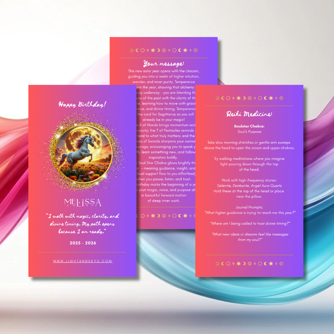 Personalized Digital Oracle Reading