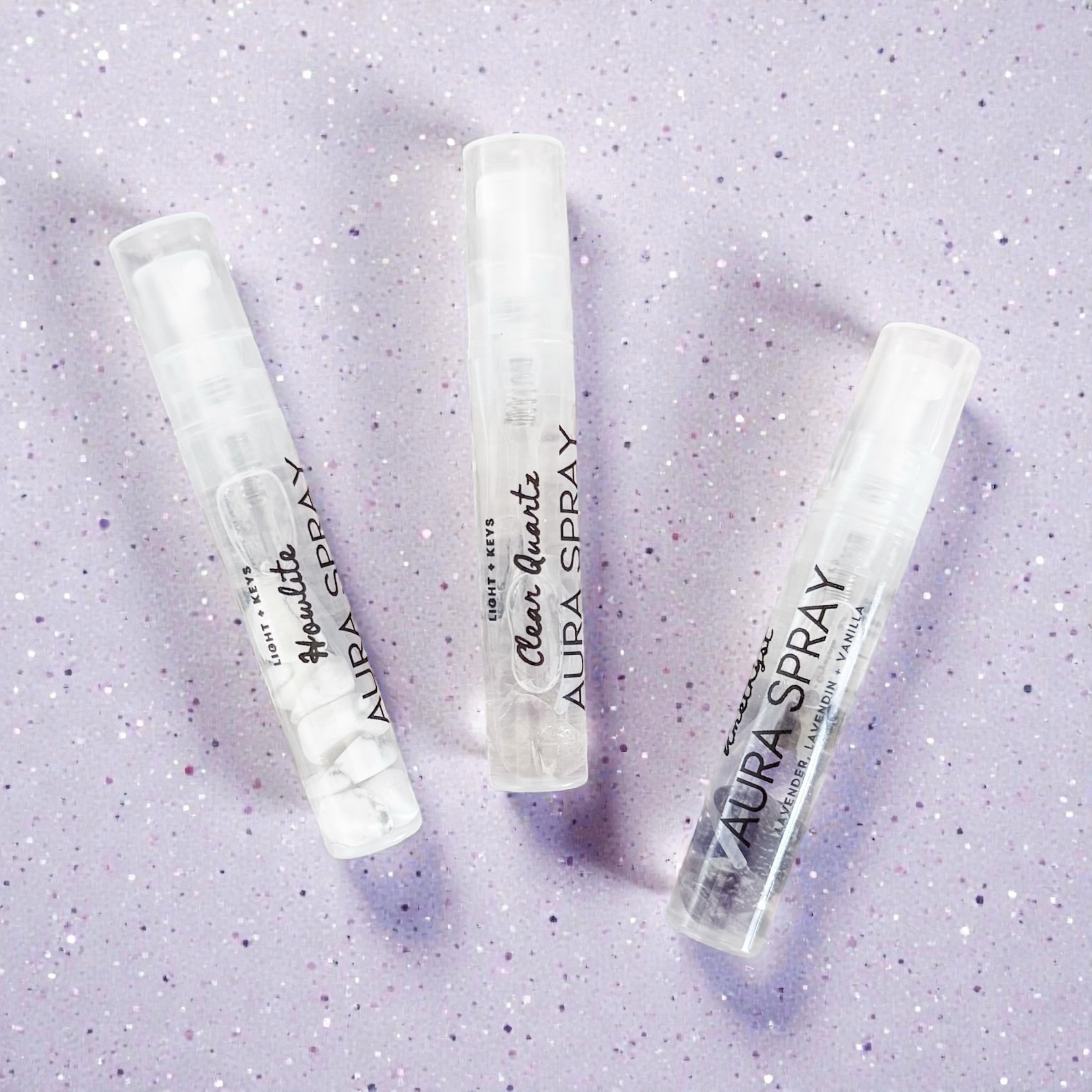 Crown Chakra Aura Spray Sample Set
